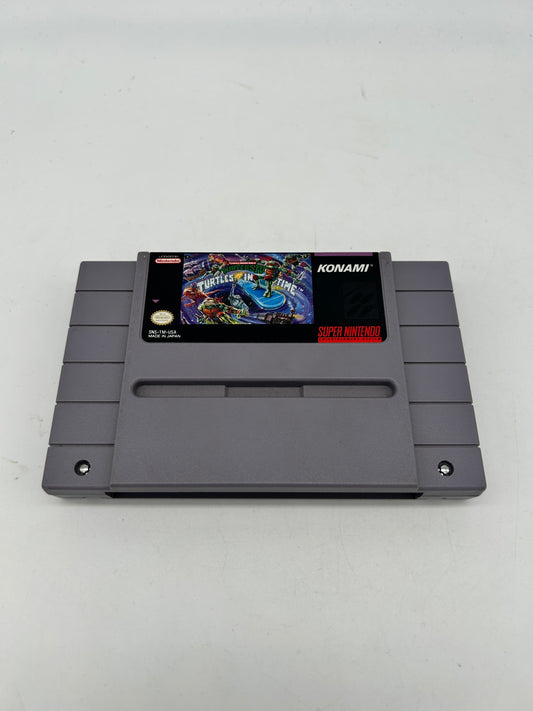 PiXEL-RETRO.COM : SUPER NINTENDO NES (SNES) GAME NTSC TEENAGE MUTANT NINJA TURTLES IV 4 TURTLES IN TIME