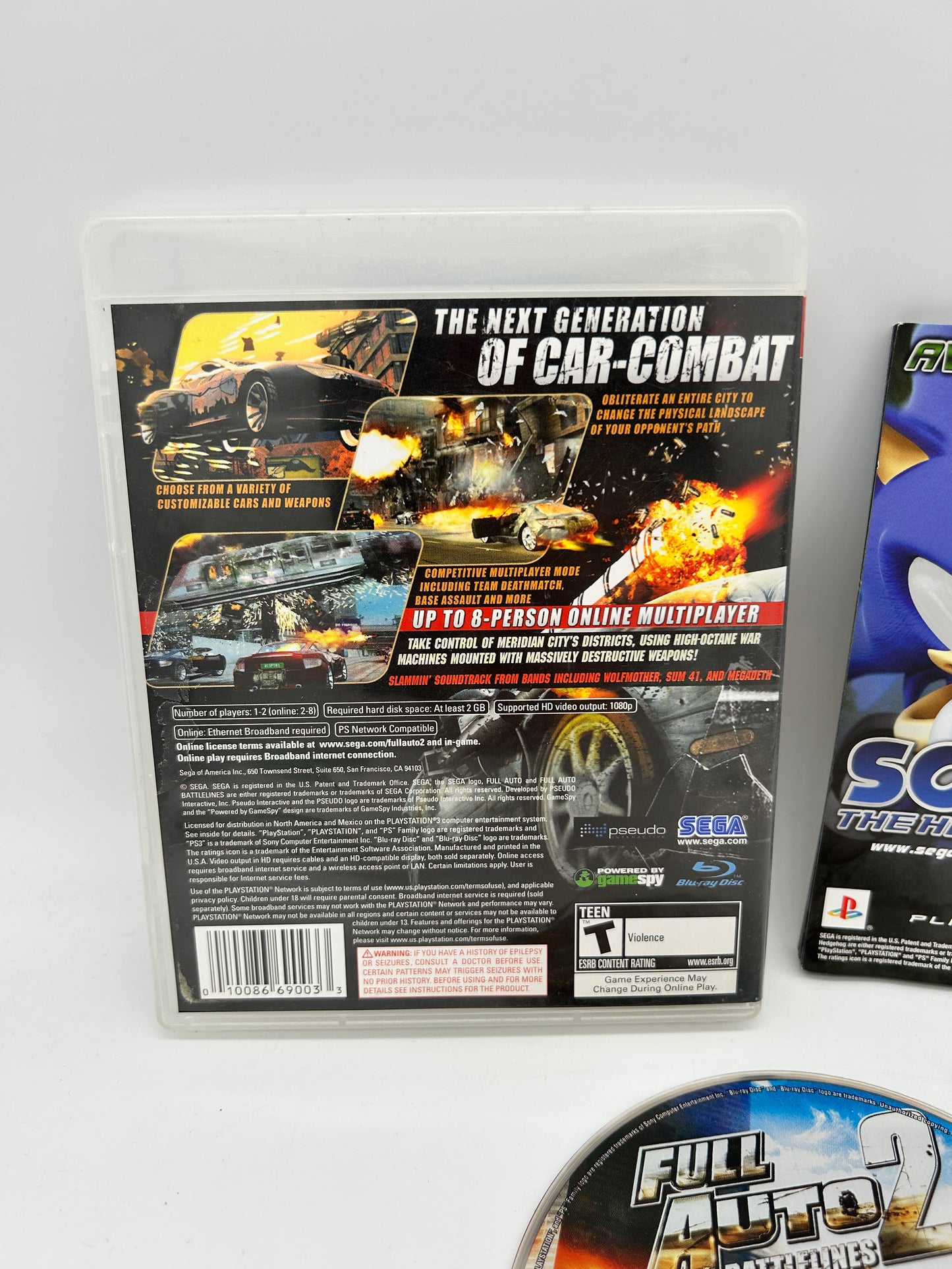 SONY PLAYSTATiON 3 [PS3] | FULL AUTO 2 BATTLELiNES