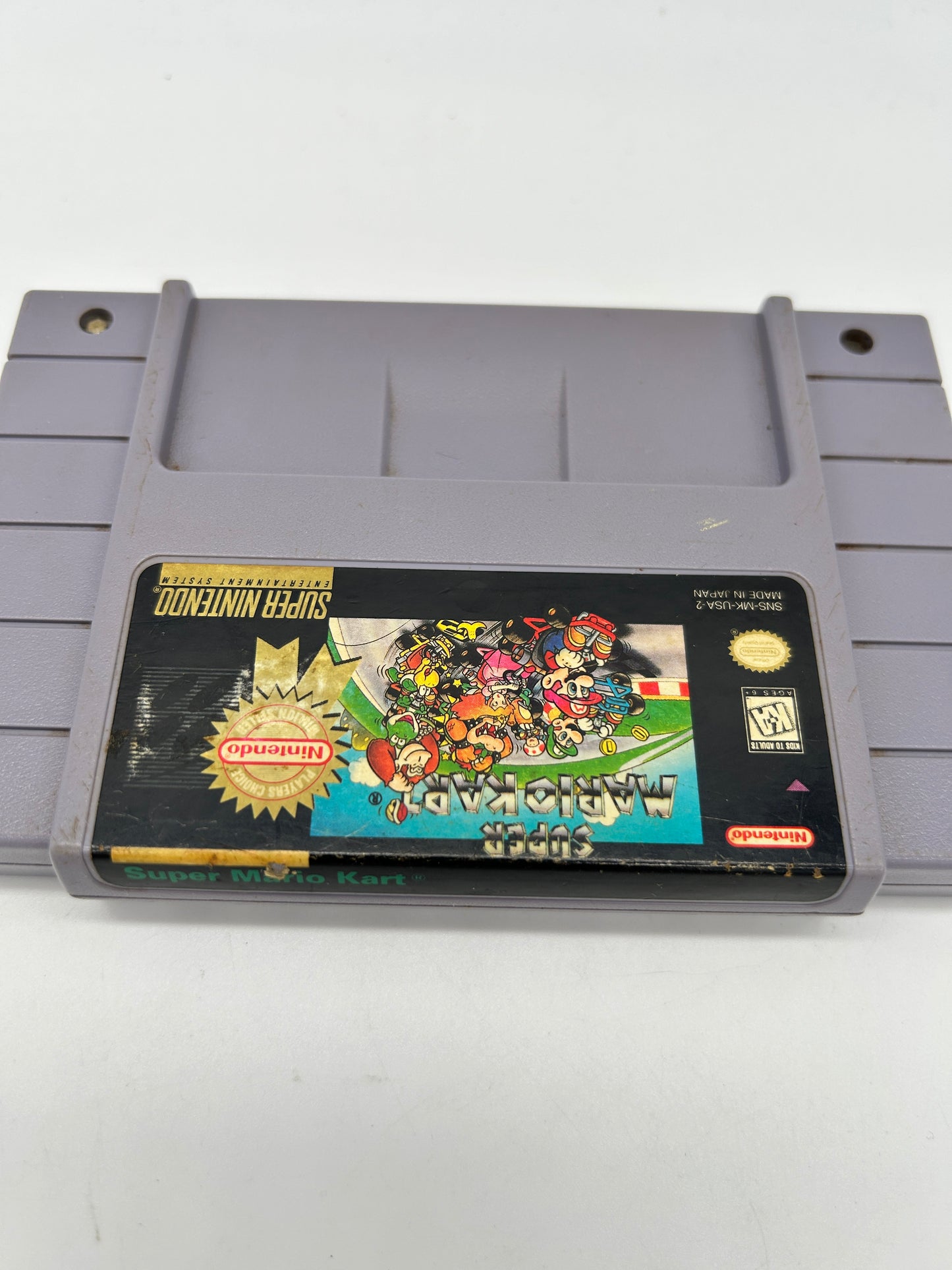 SUPER NiNTENDO [SNES] | SUPER MARiO KART | PLAYERS CHOiCE