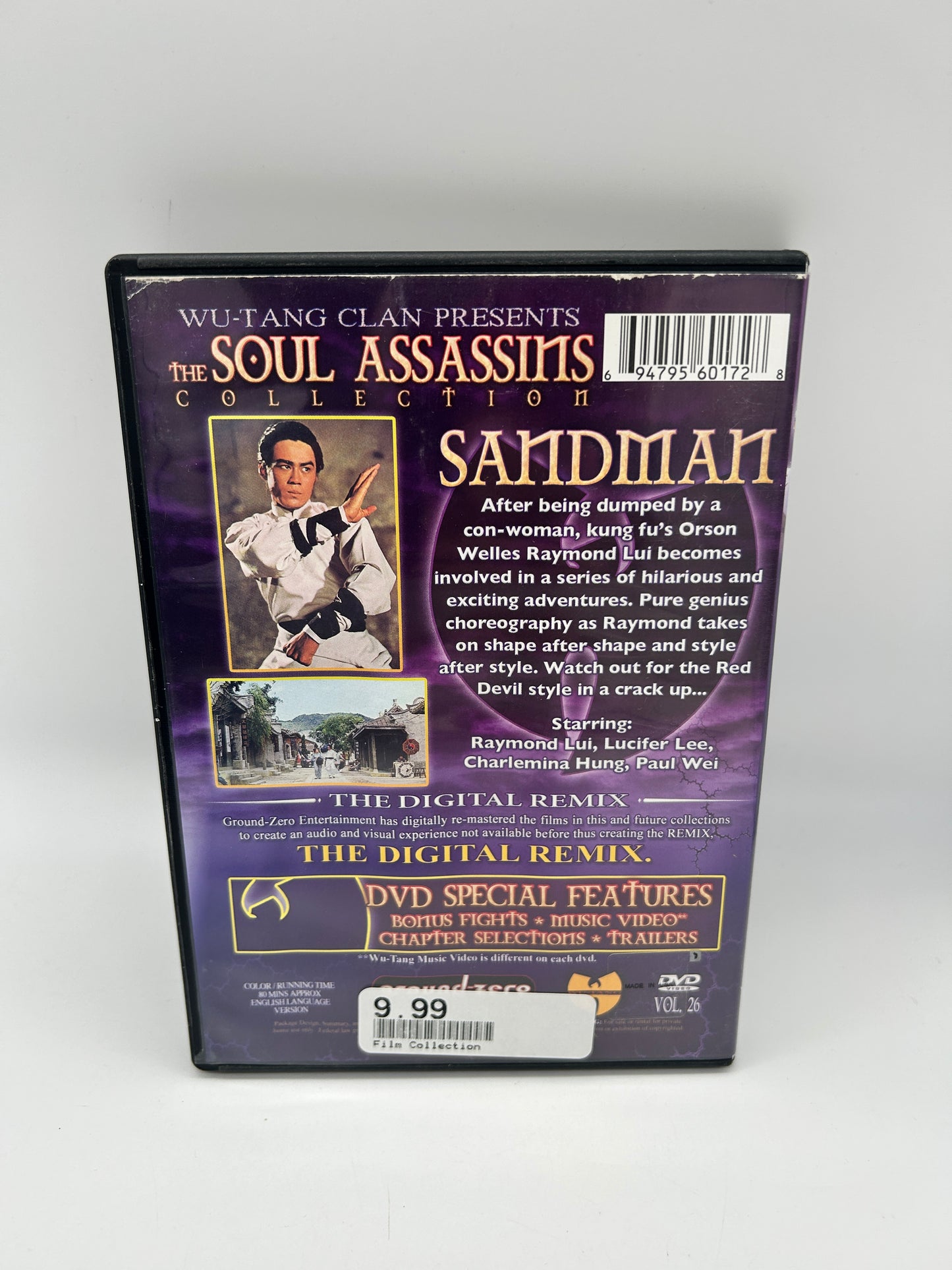 FiLM DVD | WU-TANG CLAN PRESENTS THE SOUL ASSASSiNS COLLECTiON SANDMAN