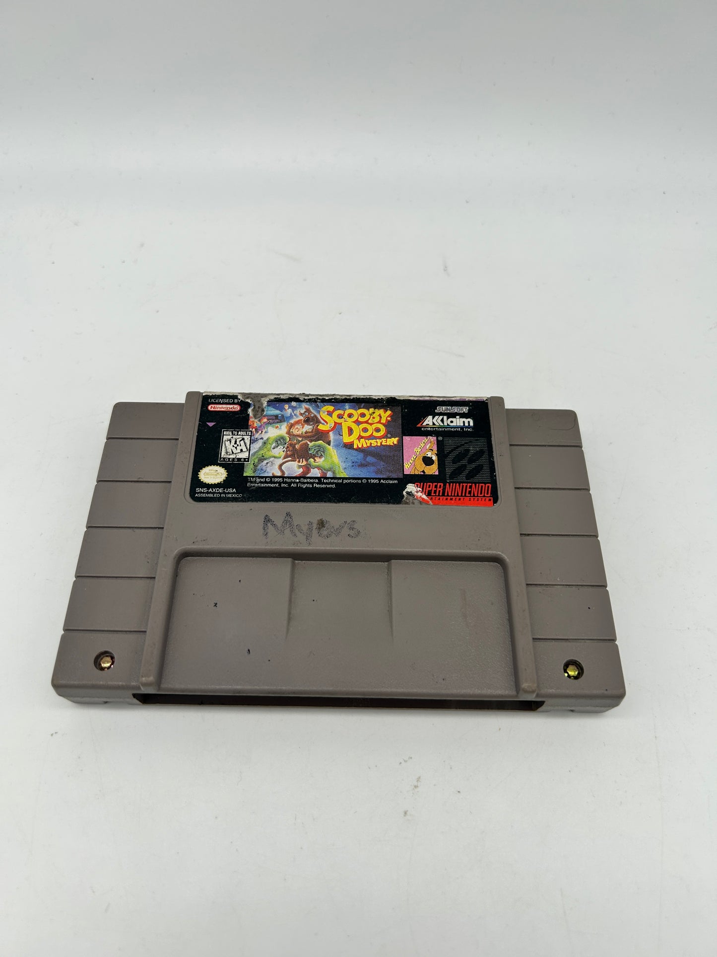 PiXEL-RETRO.COM : SUPER NINTENDO NES (SNES) GAME NTSC SCOOBY-DOO MYSTERY