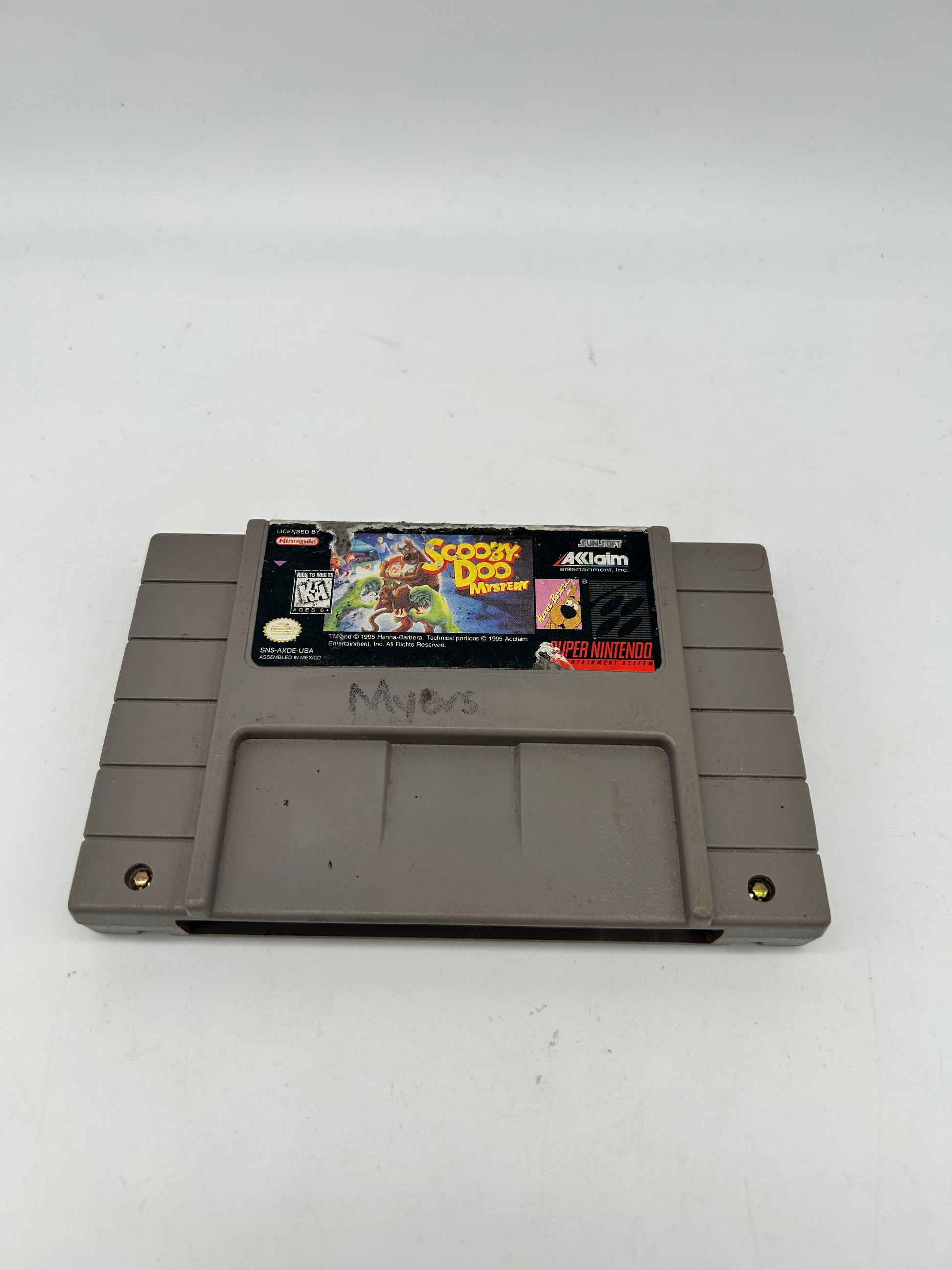 PiXEL-RETRO.COM : SUPER NINTENDO NES (SNES) GAME NTSC SCOOBY-DOO MYSTERY