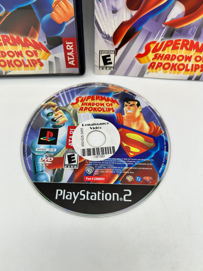 SONY PLAYSTATiON 2 [PS2] | SUPERMAN SHADOW OF APOKOLiPS