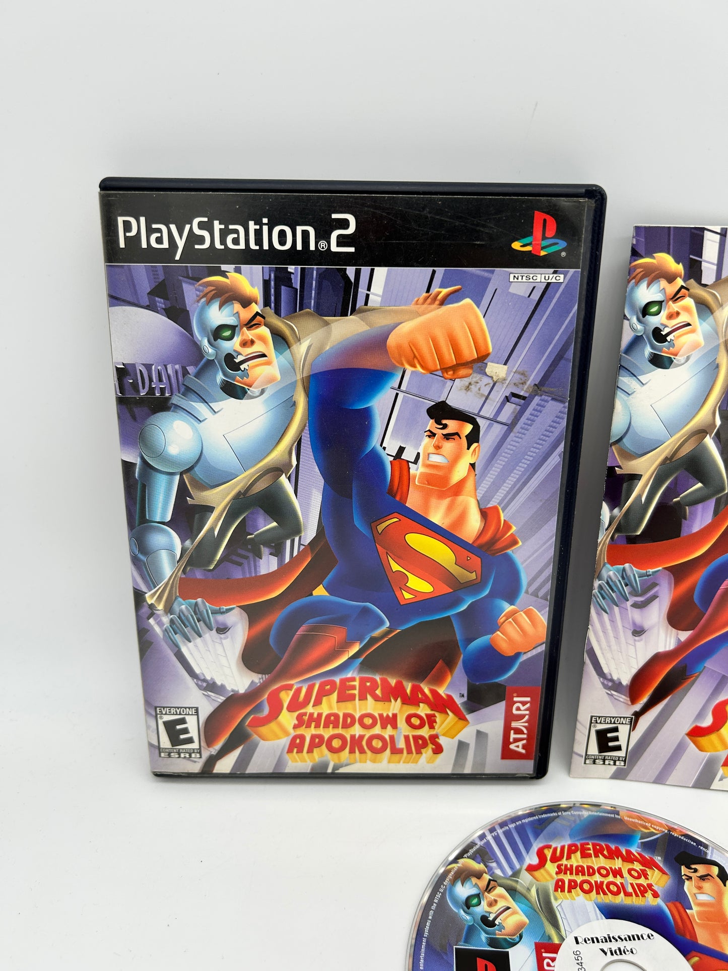 SONY PLAYSTATiON 2 [PS2] | SUPERMAN SHADOW OF APOKOLiPS