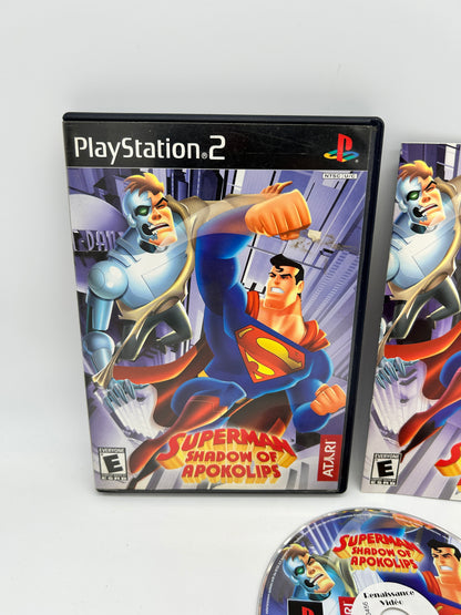 SONY PLAYSTATiON 2 [PS2] | SUPERMAN SHADOW OF APOKOLiPS