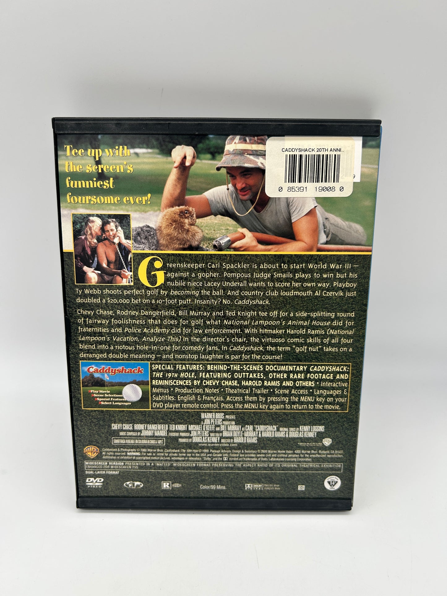 FiLM DVD | CADDYSHACK | 20TH ANNiVERSARY