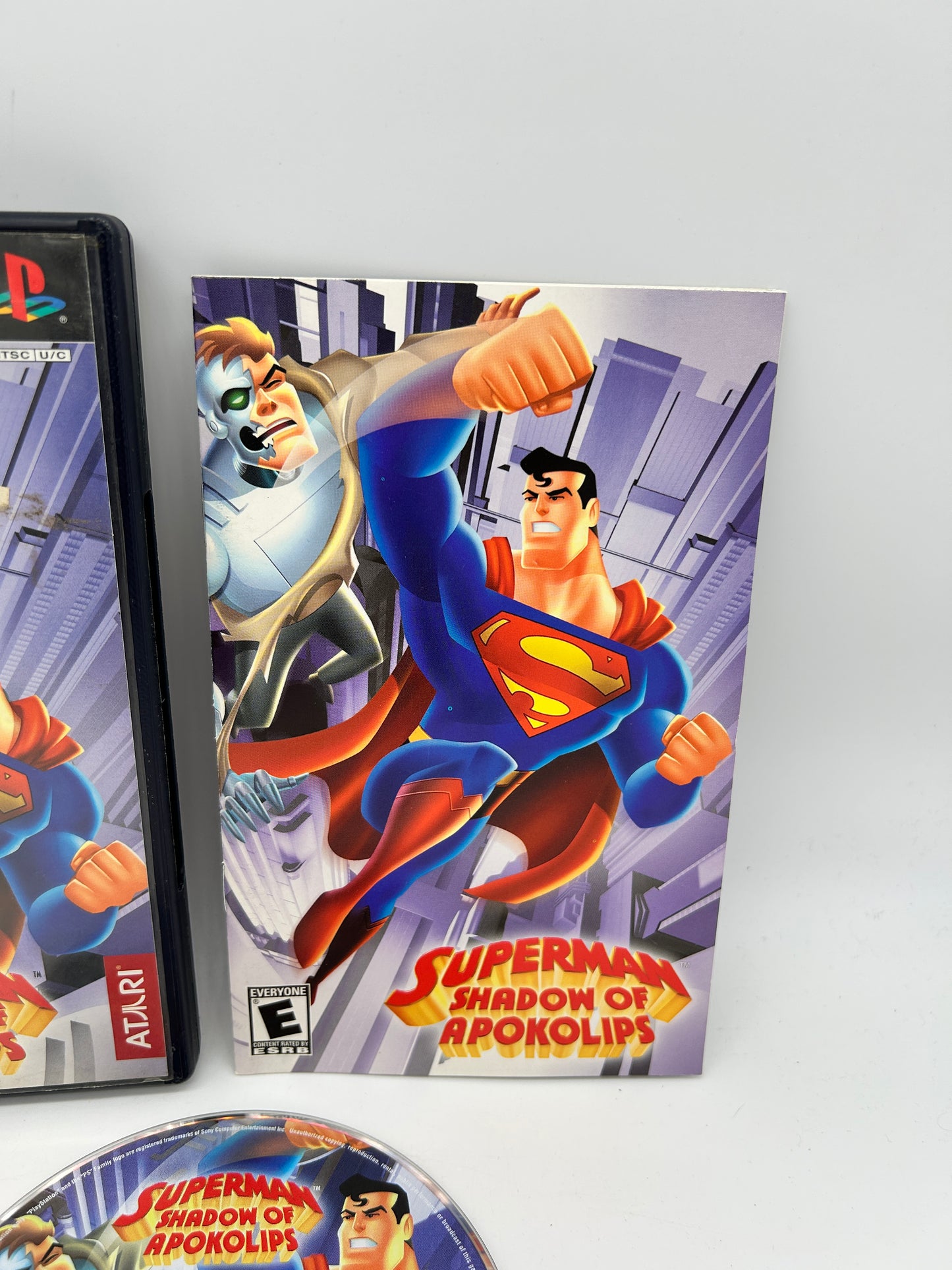 SONY PLAYSTATiON 2 [PS2] | SUPERMAN SHADOW OF APOKOLiPS