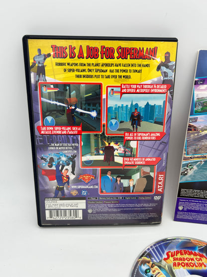 SONY PLAYSTATiON 2 [PS2] | SUPERMAN SHADOW OF APOKOLiPS