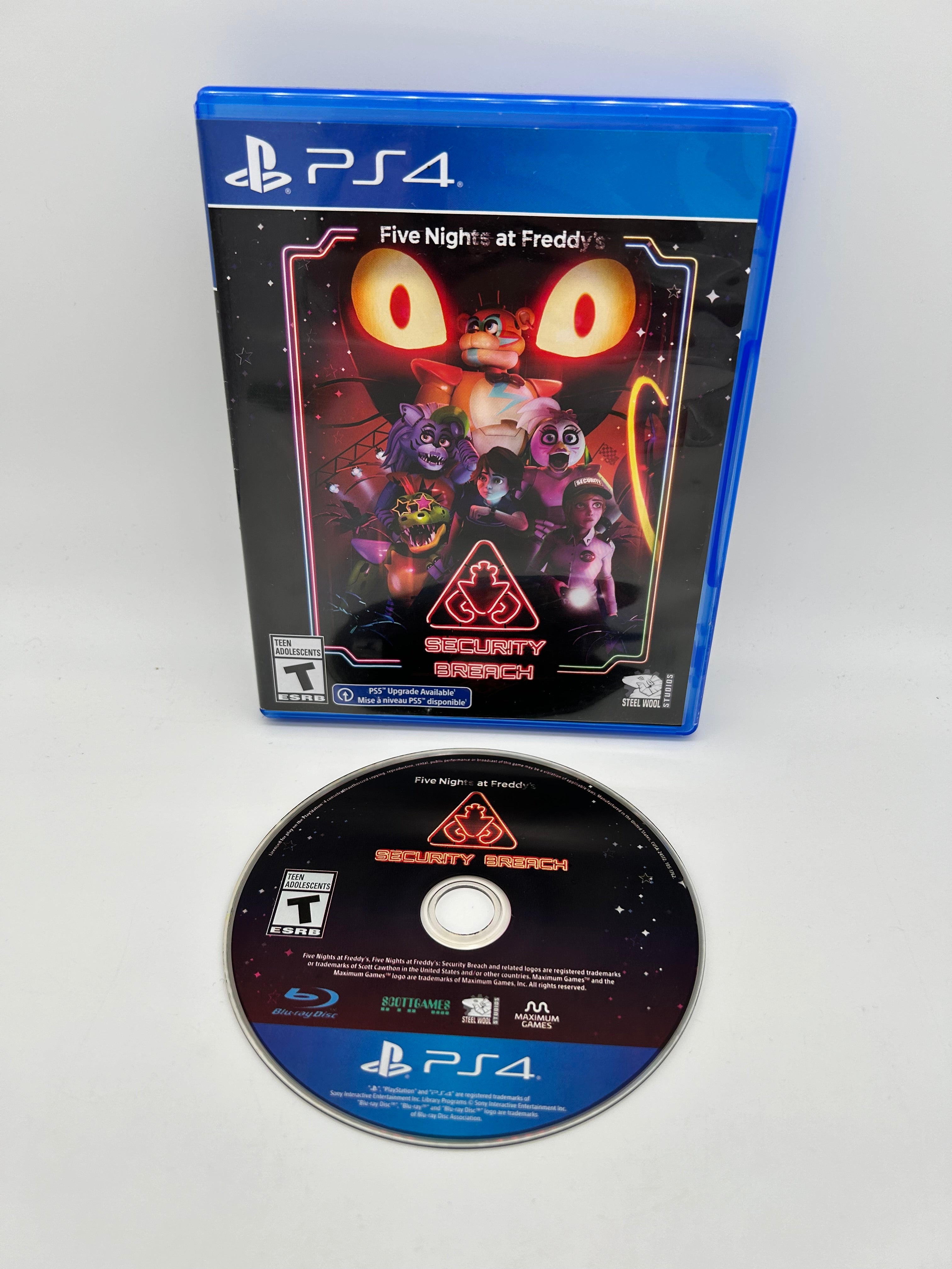 SONY PLAYSTATiON 4 [PS4] | FiVE NiGHTS AT FREDDYS SECURiTY BREACH