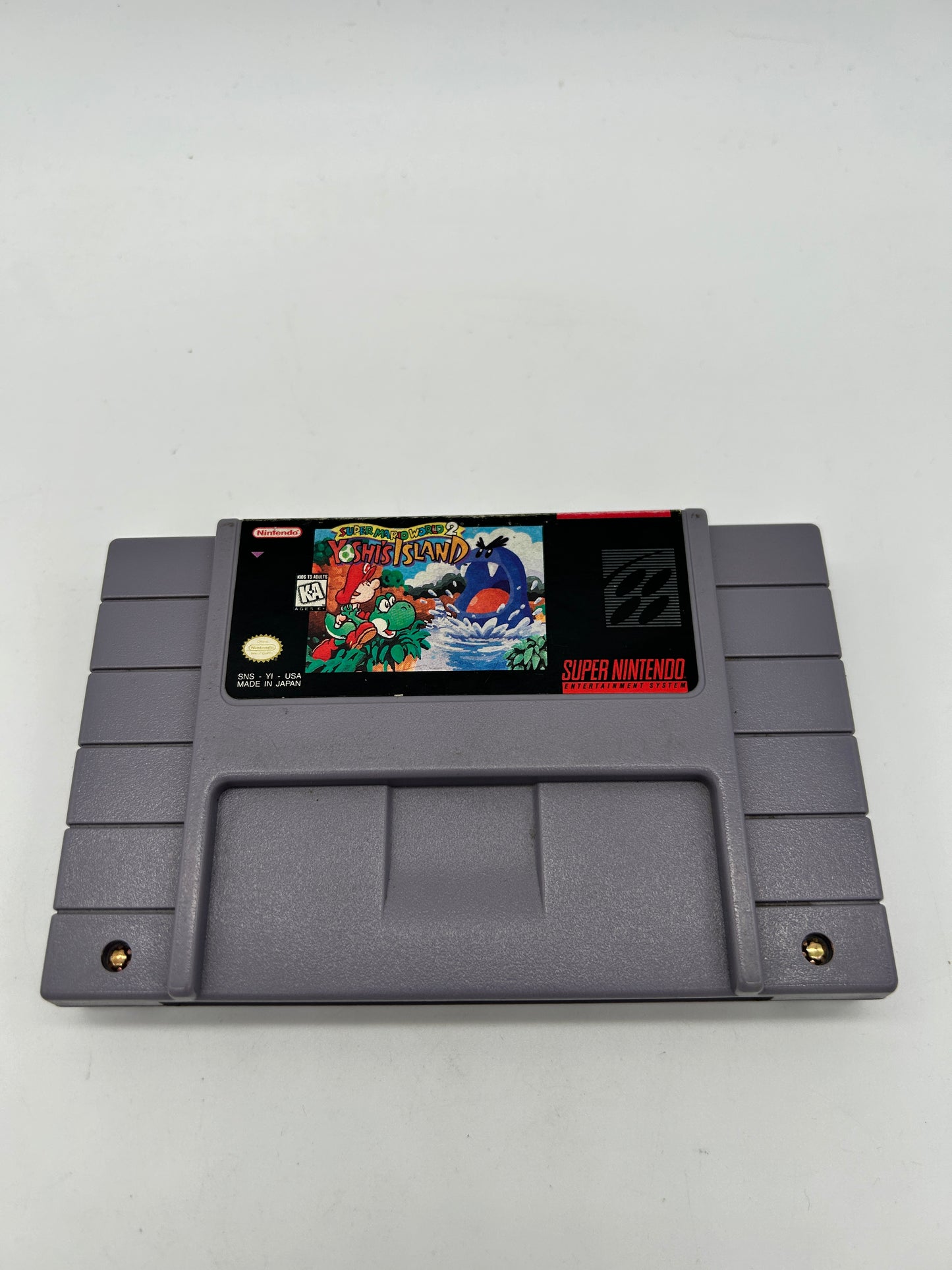 PiXEL-RETRO.COM : SUPER NINTENDO NES (SNES) GAME NTSC SUPER MARIO WORLD 2 YOSHI'S ISLAND