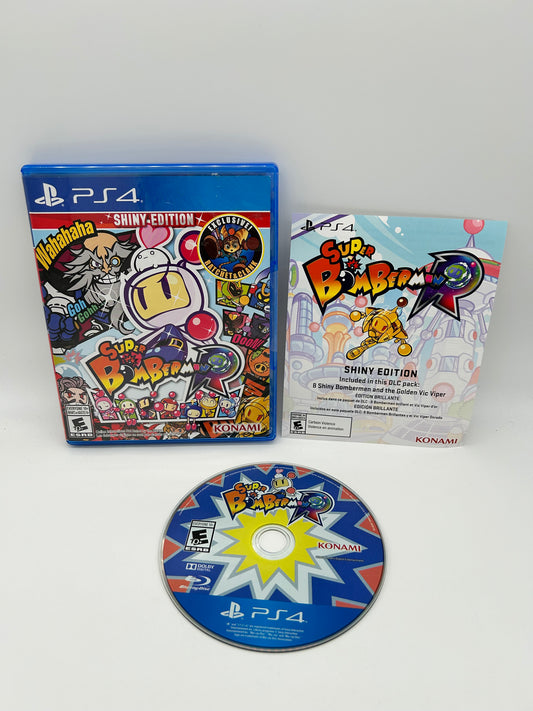 PiXEL-RETRO.COM : SONY PLAYSTATION 4 (PS4) COMPLETE CIB BOX MANUAL GAME NTSC SUPER BOMBERMAN R