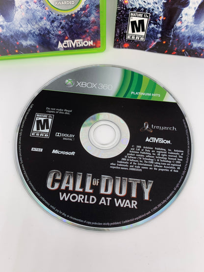 Microsoft XBOX 360 | CALL OF DUTY WORLD AT WAR | PLATiNUM HiTS