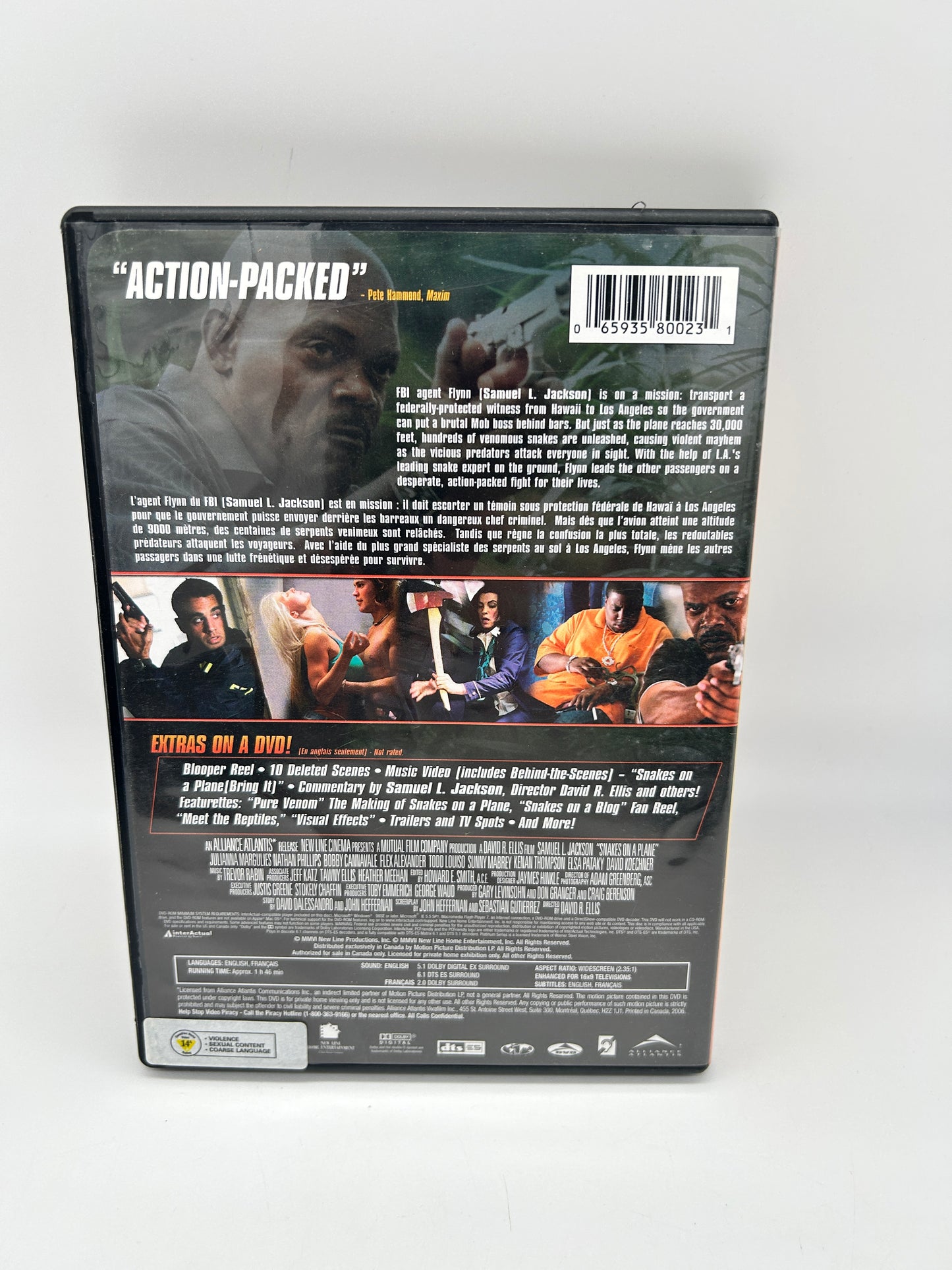 FiLM DVD | SERPENTS A BORD [SNAKES ON A PLANE]