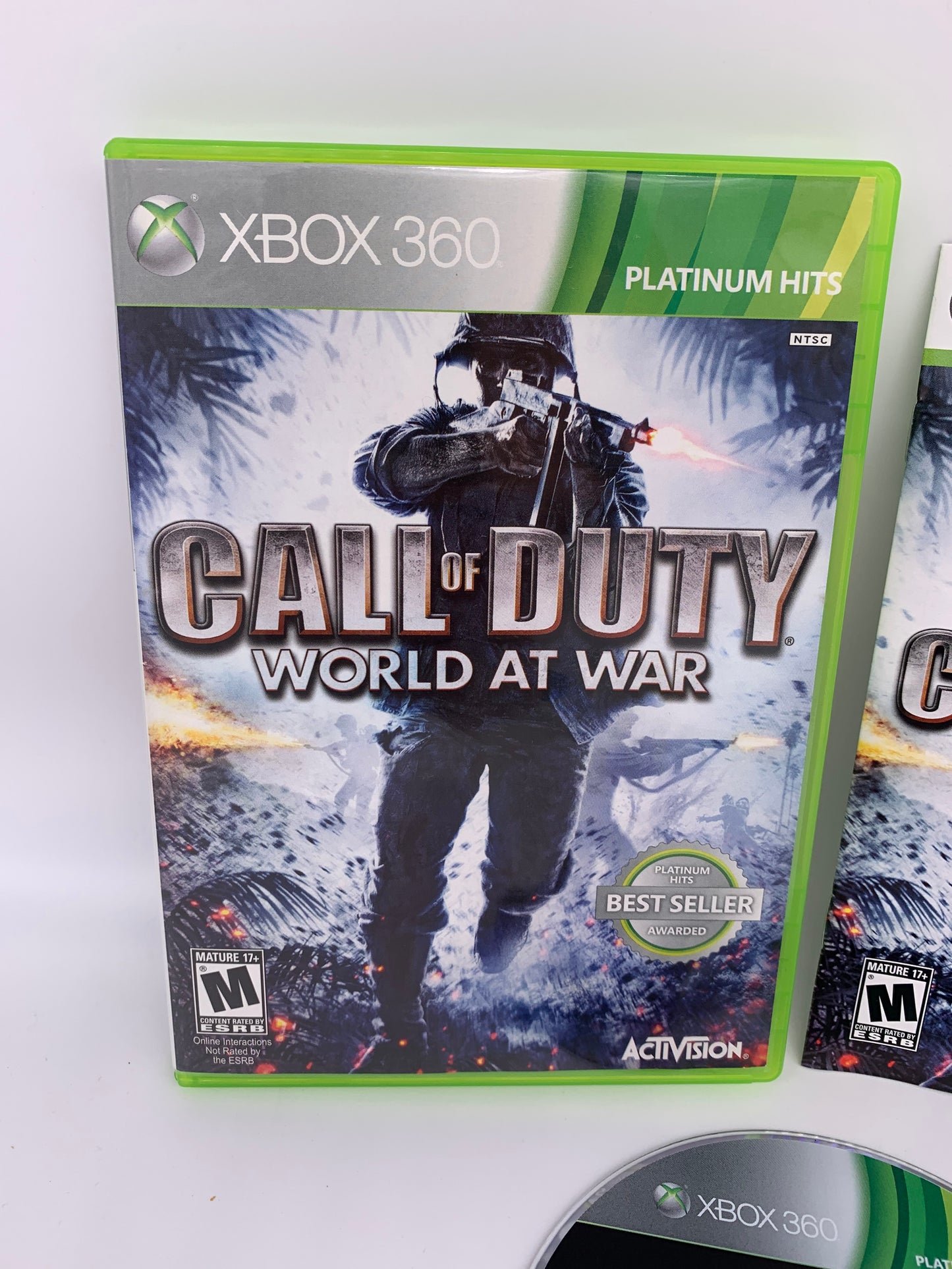 Microsoft XBOX 360 | CALL OF DUTY WORLD AT WAR | PLATiNUM HiTS