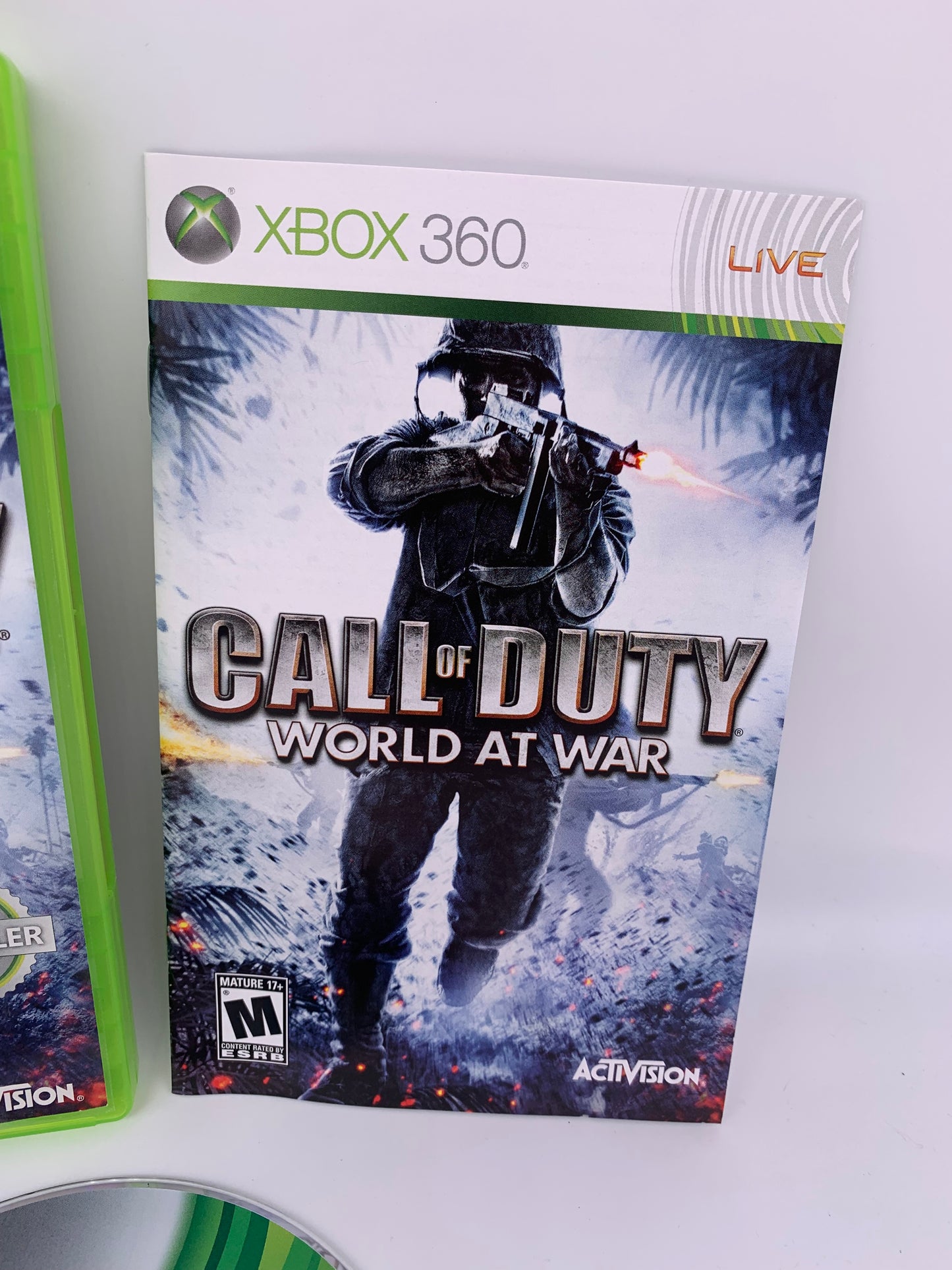 Microsoft XBOX 360 | CALL OF DUTY WORLD AT WAR | PLATiNUM HiTS