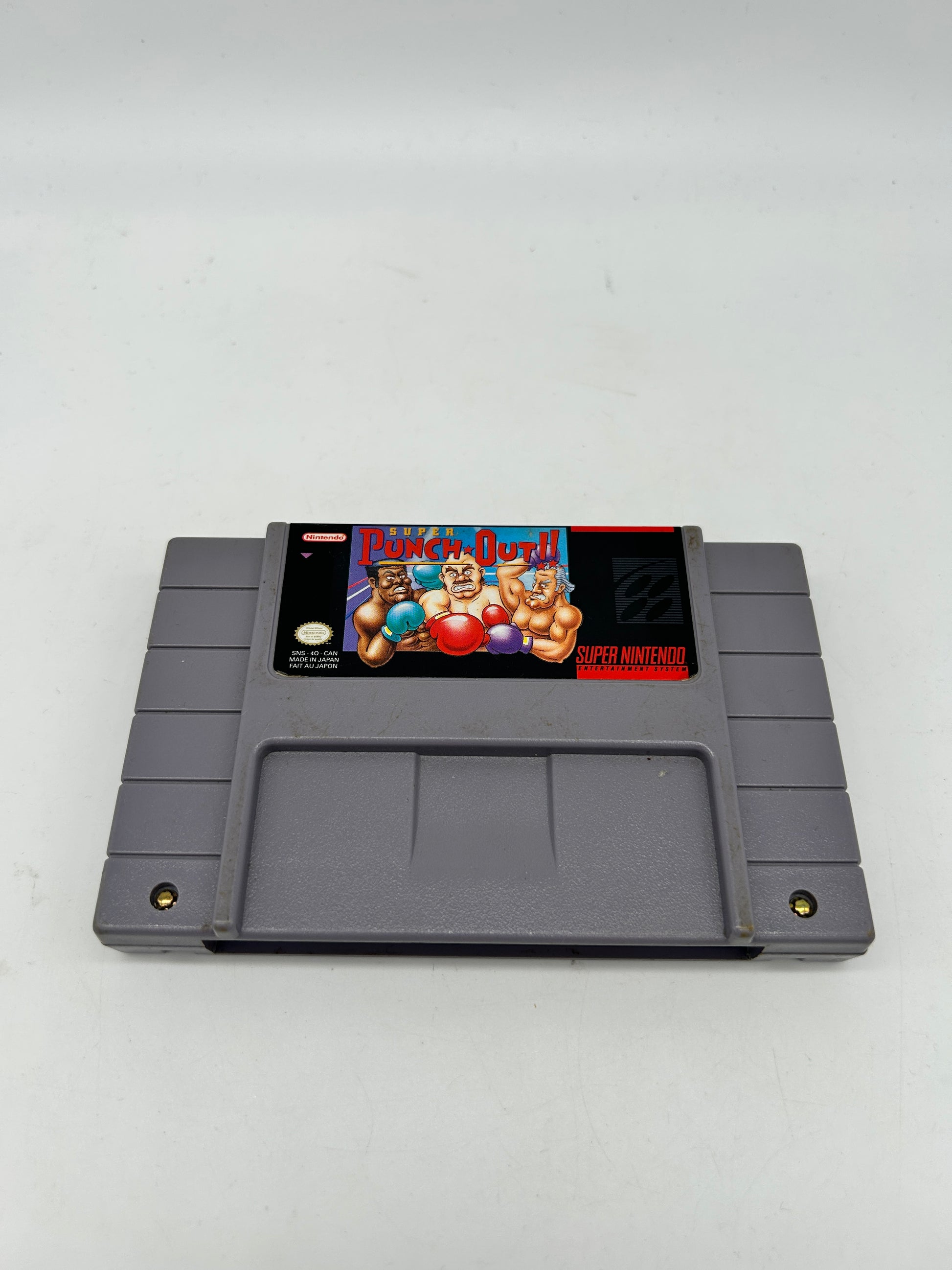 PiXEL-RETRO.COM : SUPER NINTENDO NES (SNES) GAME NTSC SUPER PUNCH OUT