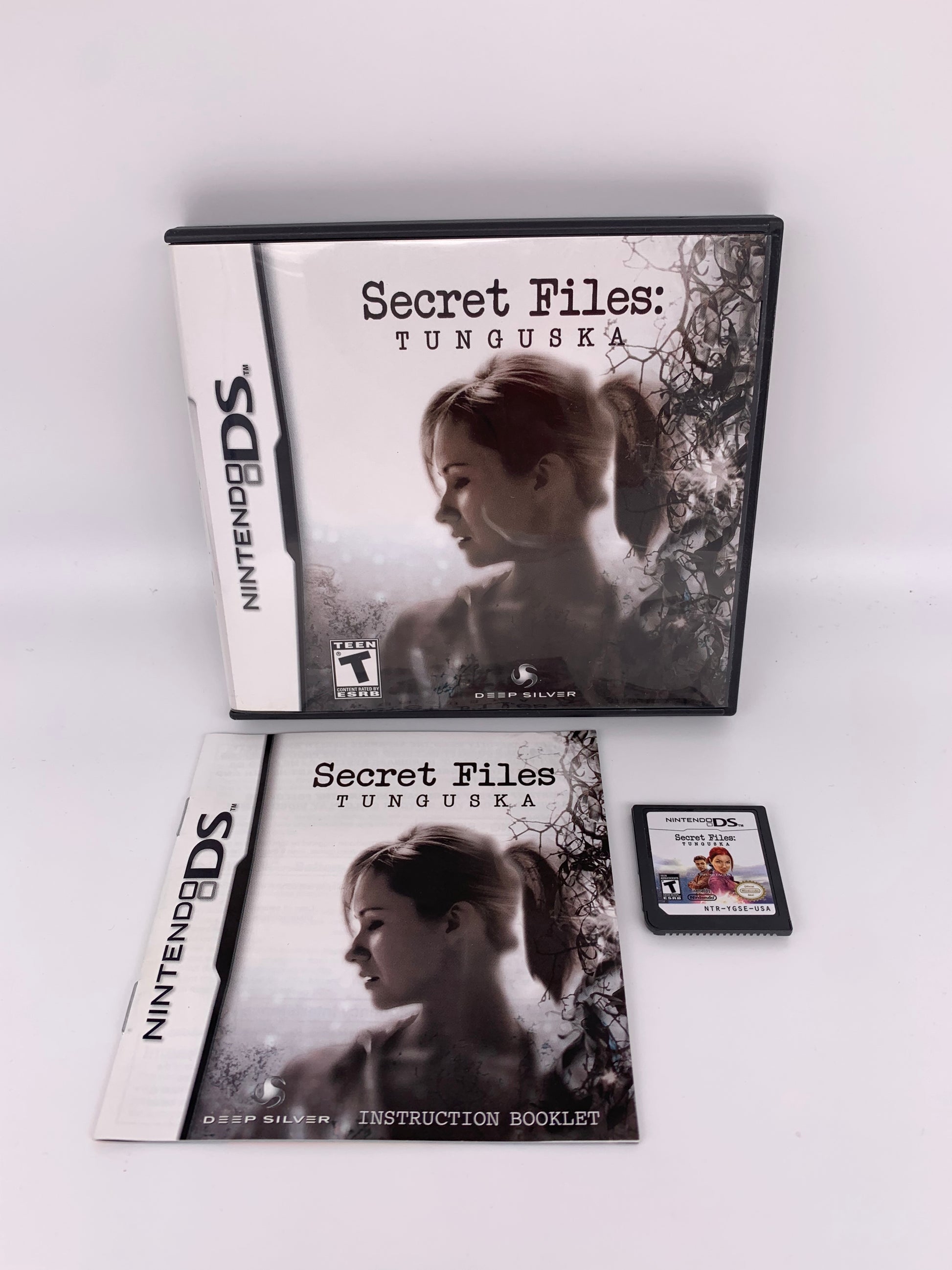 PiXEL-RETRO.COM : NINTENDO DS (DS) COMPLETE CIB BOX MANUAL GAME NTSC SECRET FiLES TUNGUSKA