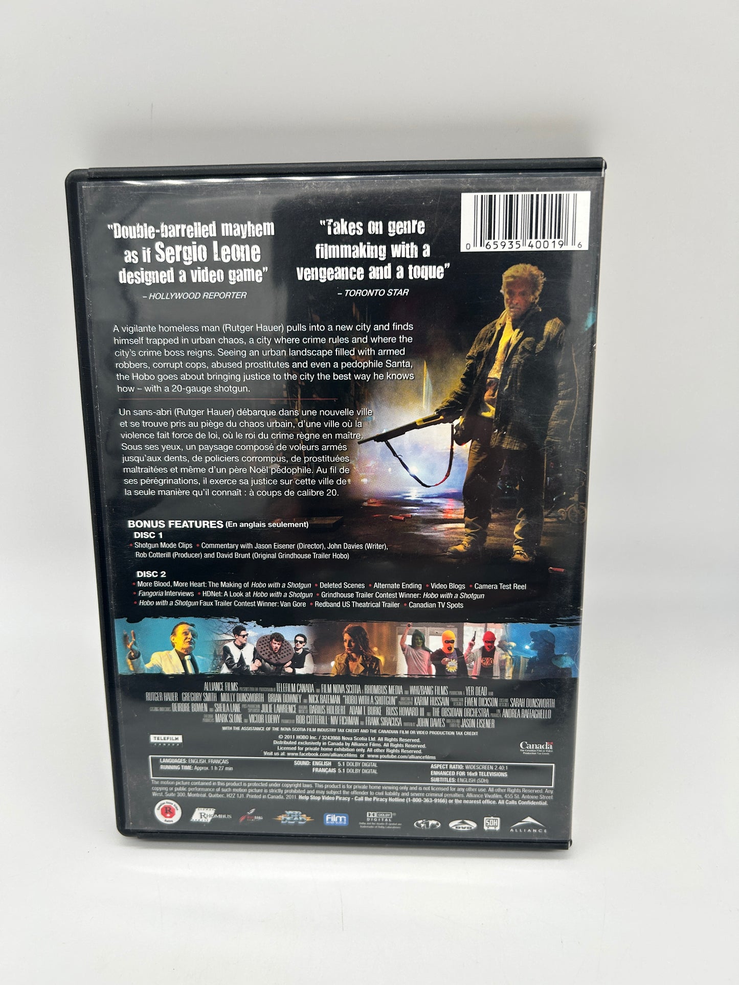 FiLM DVD | HOBO WiTH SHOTGUN SANS ABRi SANS MERCi [DELiVERiNG JUSTiCE ONE SHELL AT A TiME]