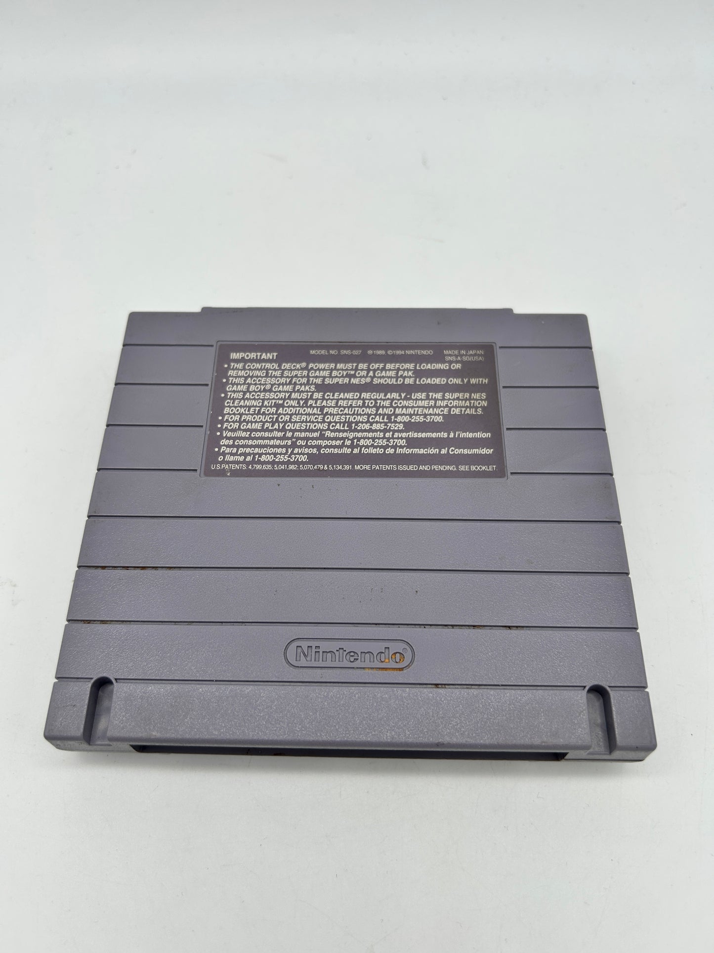 SUPER NiNTENDO [SNES] | SUPER GAME BOY