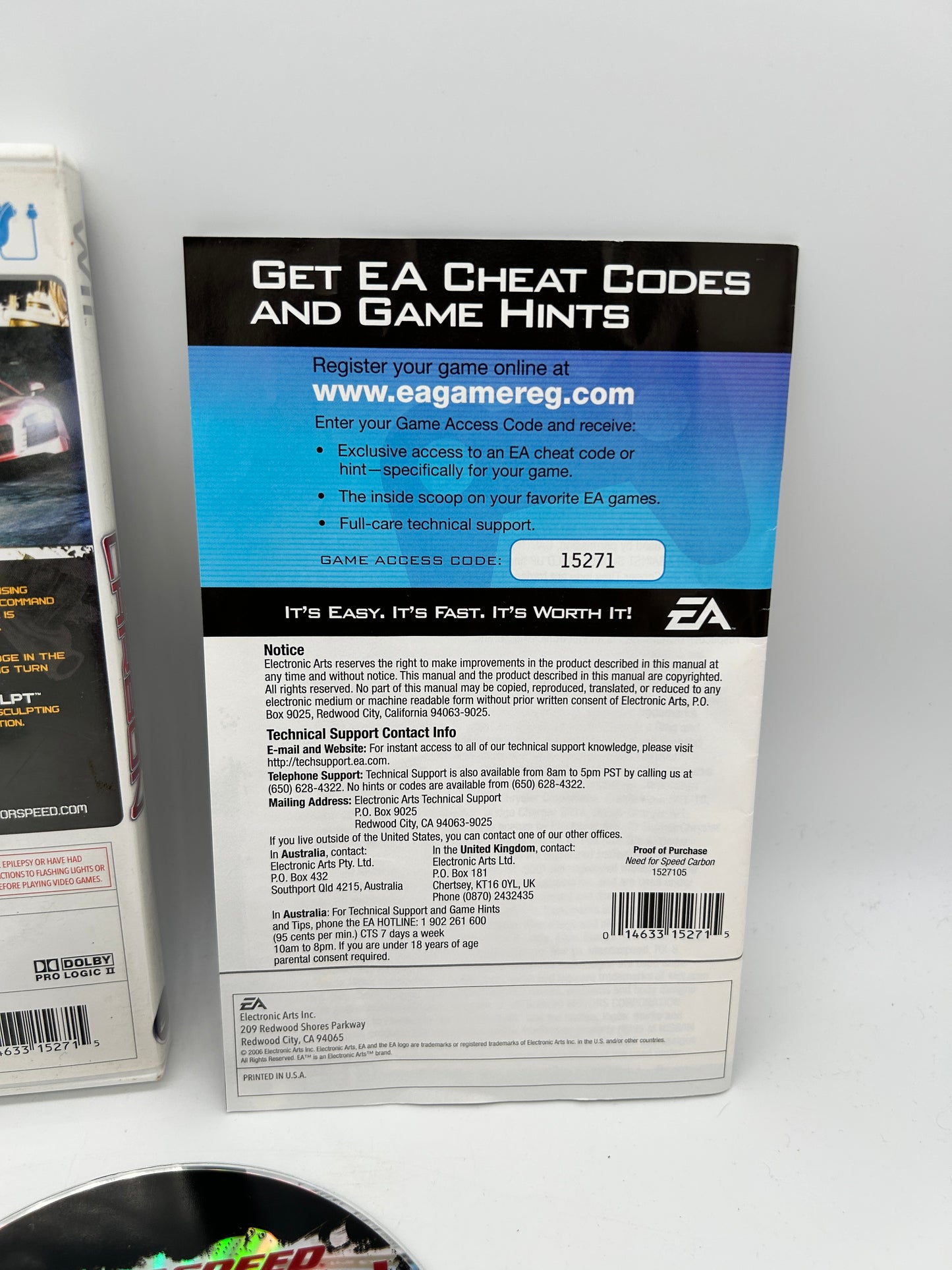 NiNTENDO Wii | NEED FOR SPEED CARBON