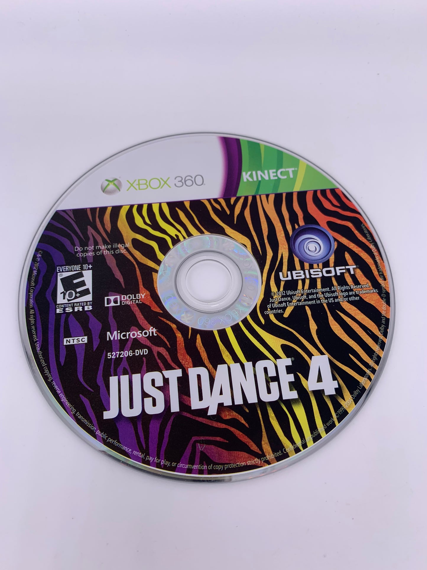 PiXEL-RETRO.COM : MICROSOFT XBOX 360 COMPLETE CIB BOX MANUAL GAME NTSC JUST DANCE 4