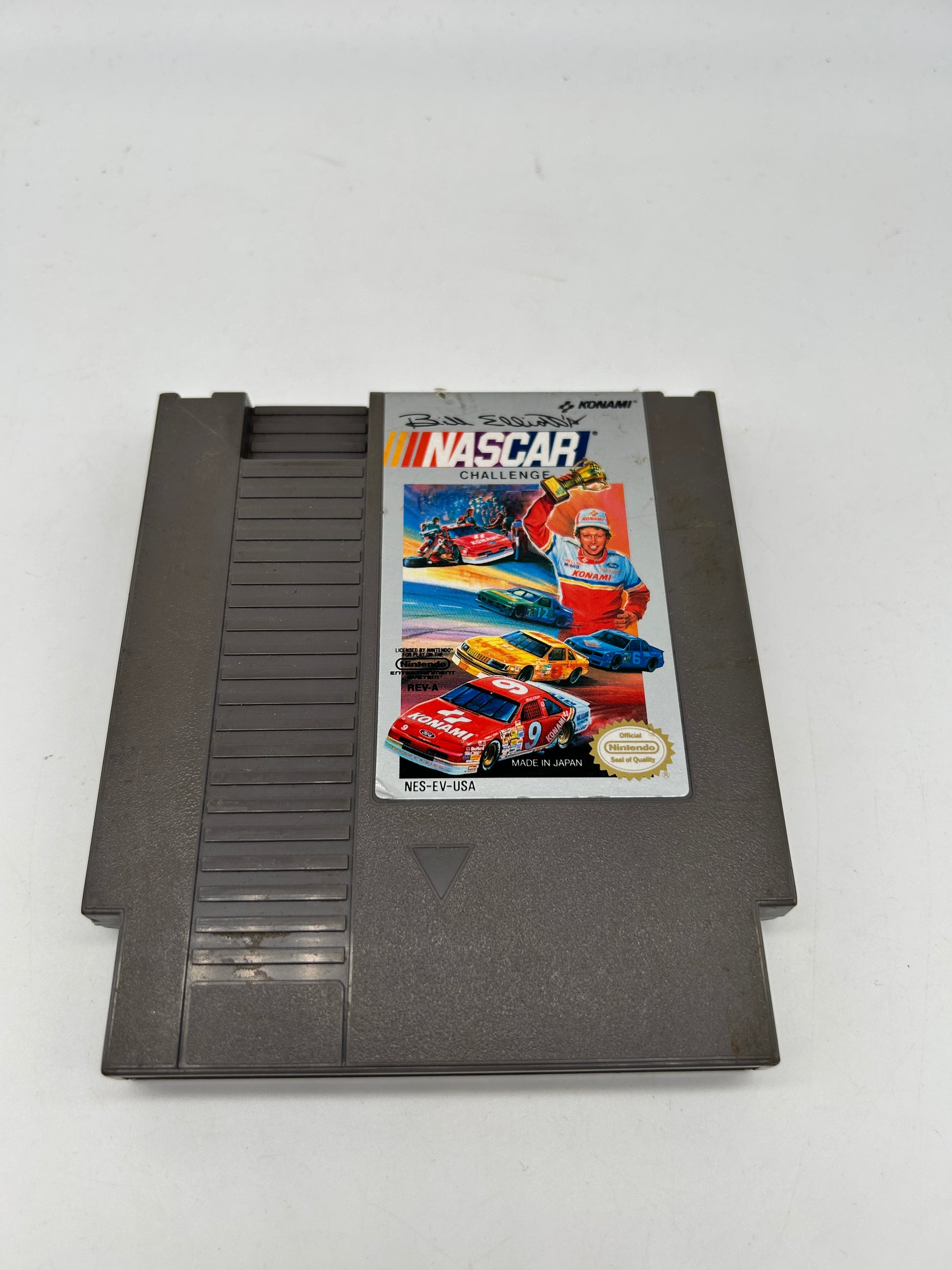 PiXEL-RETRO.COM : NINTENDO ENTERTAiNMENT SYSTEM (NES) GAME NTSC BILL ELLIOTT'S NASCAR CHALLENGE