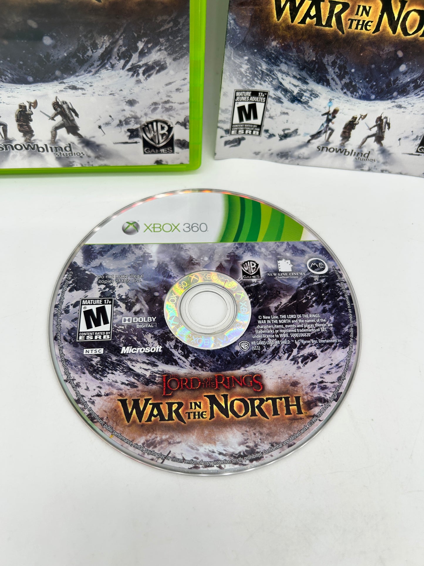 Microsoft XBOX 360 | THE LORD OF THE RINGS WAR iN THE NORTH