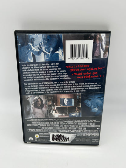 FiLM DVD | ACTiViTE PARANORMALE LA DiMENSiON FANTOME [PARANORMAL ACTiViTY THE GHOST]
