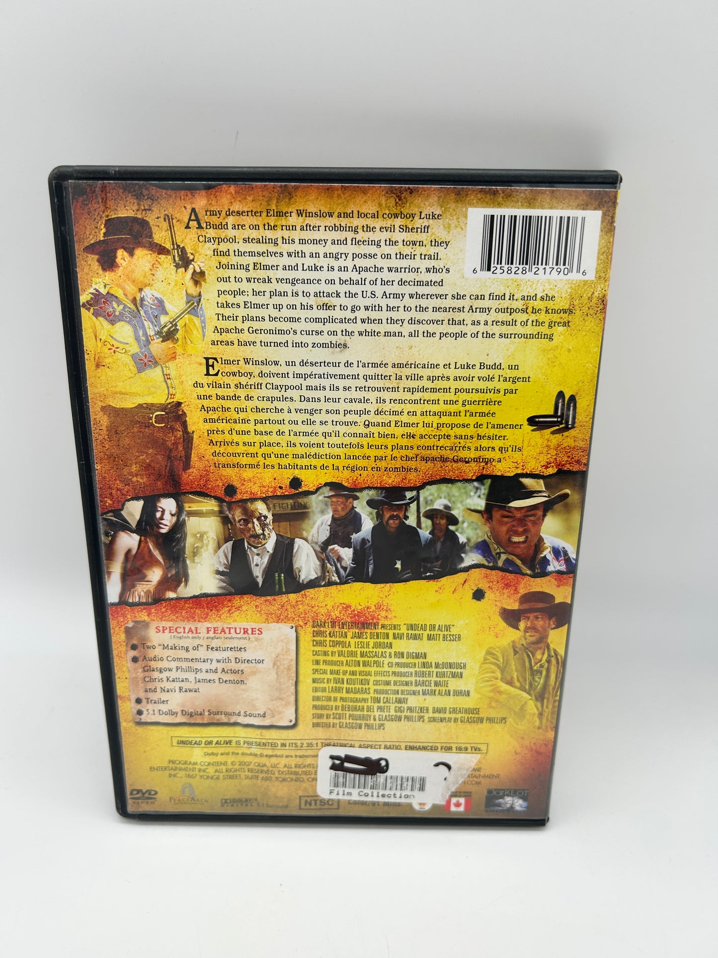 FiLM DVD | LA MALEDiCTiON DES ZOMBiES [UNDEAD OR ALiVE]