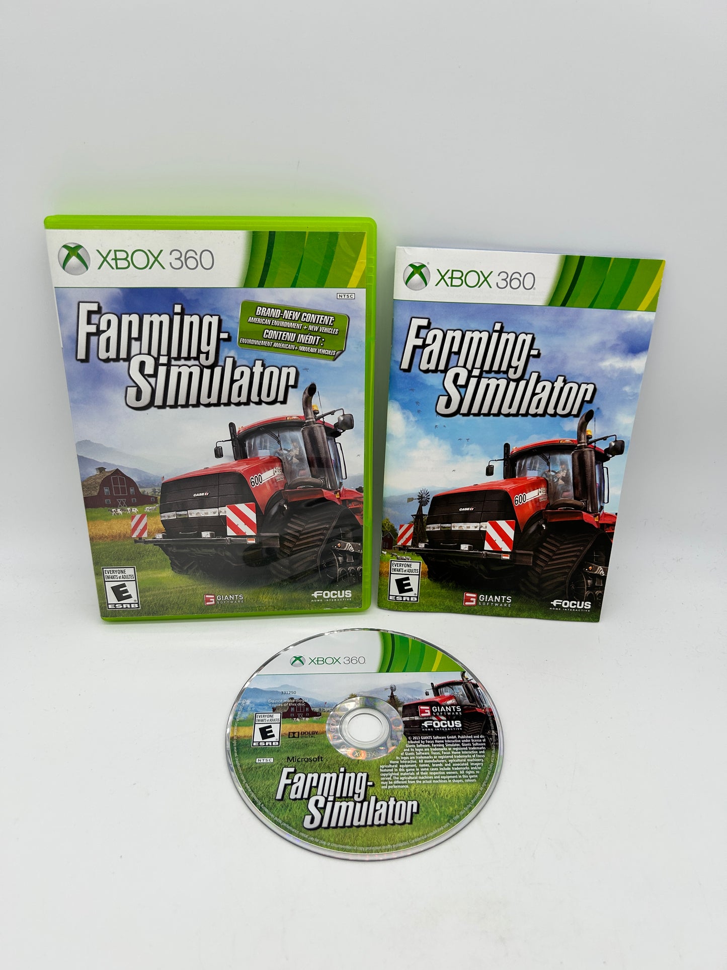 PiXEL-RETRO.COM : MICROSOFT XBOX 360 COMPLETE CIB BOX MANUAL GAME NTSC FARMING SIMULATOR