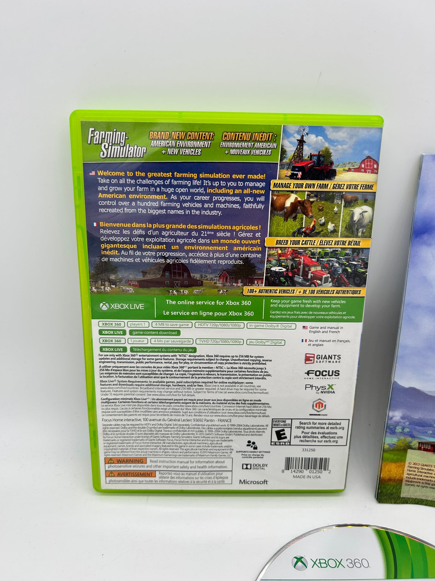 Microsoft XBOX 360 | FARMiNG SIMULATOR