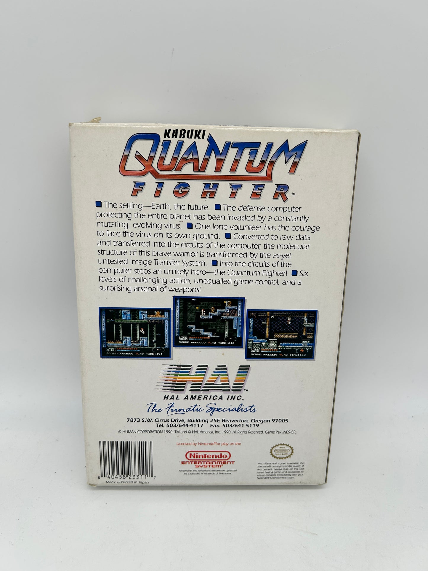 NiNTENDO [NES] ORiGiNAL | KABUKi QUANTUM FiGHTER