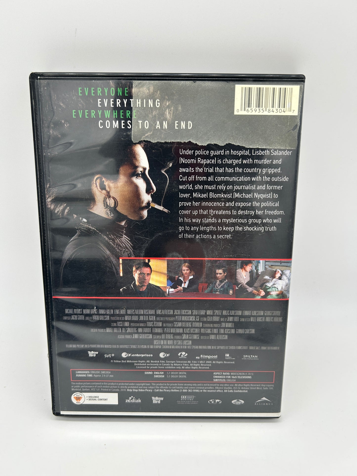 FiLM DVD | THE GiRL WHO KiCKED THE HORNETS NEST