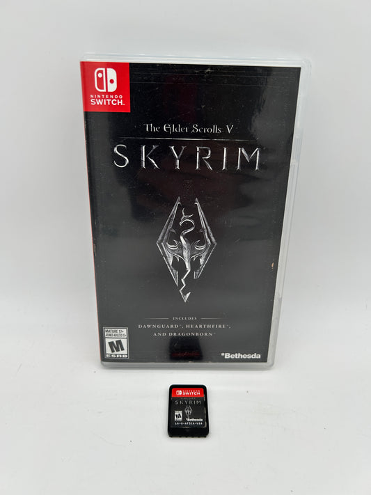 PiXEL-RETRO.COM : NINTENDO SWITCH NEW SEALED IN BOX COMPLETE MANUAL GAME NTSC THE ELDER SCROLLS V SKYRIM