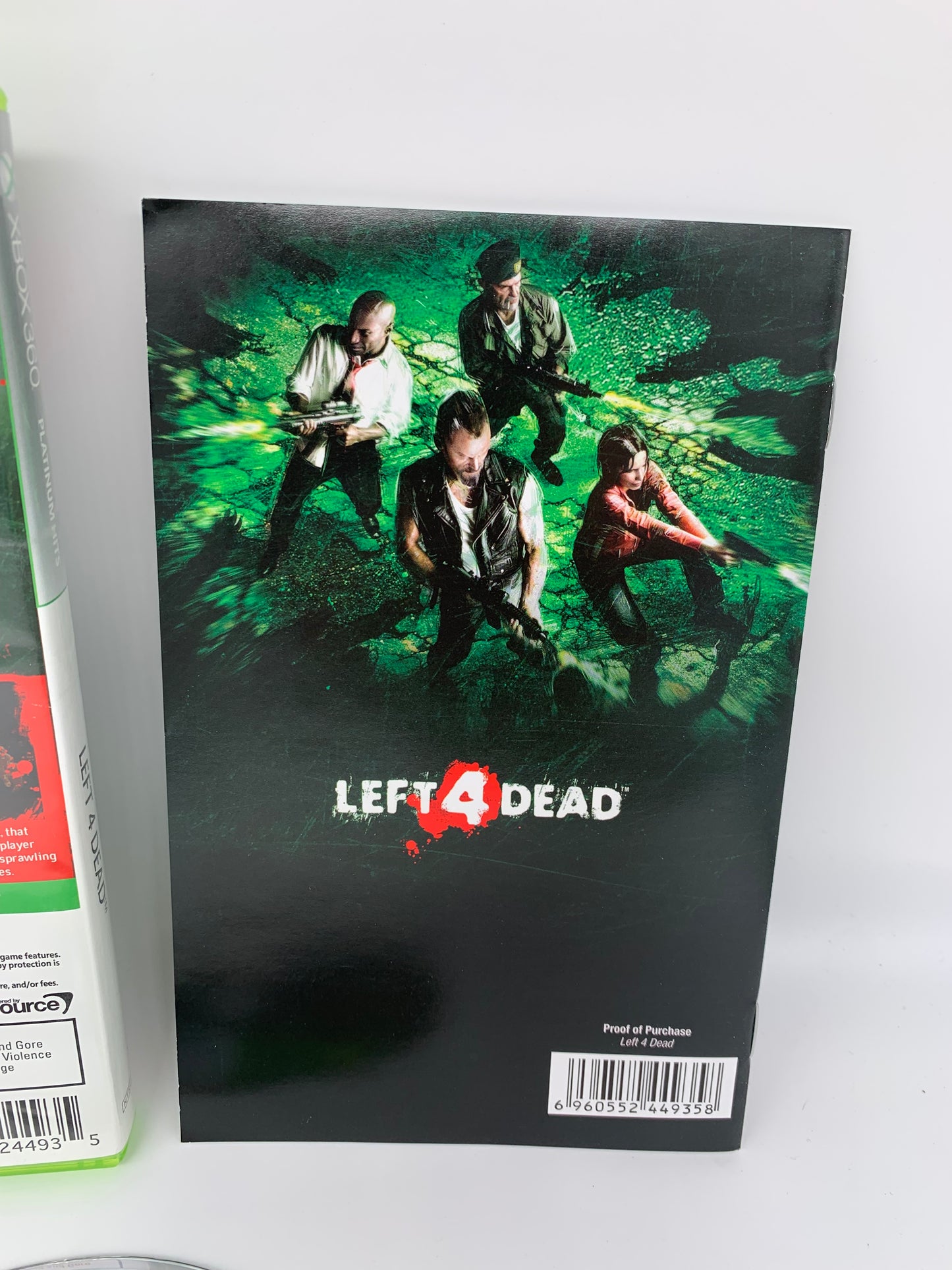 MiCROSOFT XBOX 360 | LEFT 4 DEAD | PLATiNUM HiTS