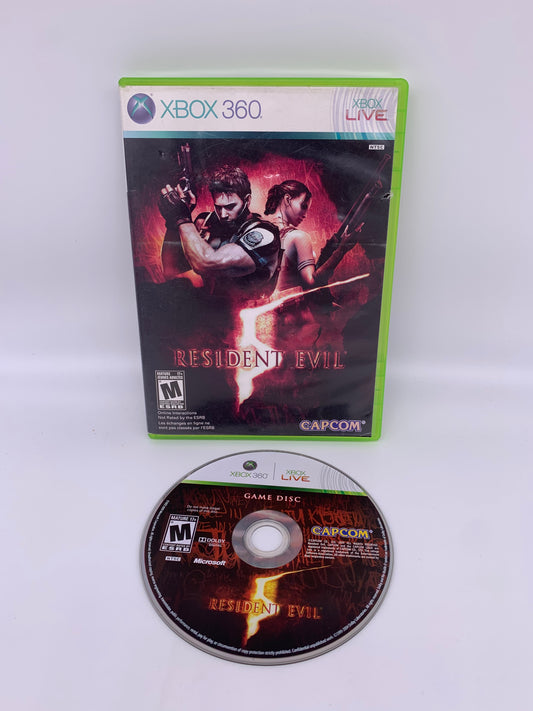 PiXEL-RETRO.COM : MICROSOFT XBOX 360 COMPLETE CIB BOX MANUAL GAME NTSC RESIDENT EVIL 5