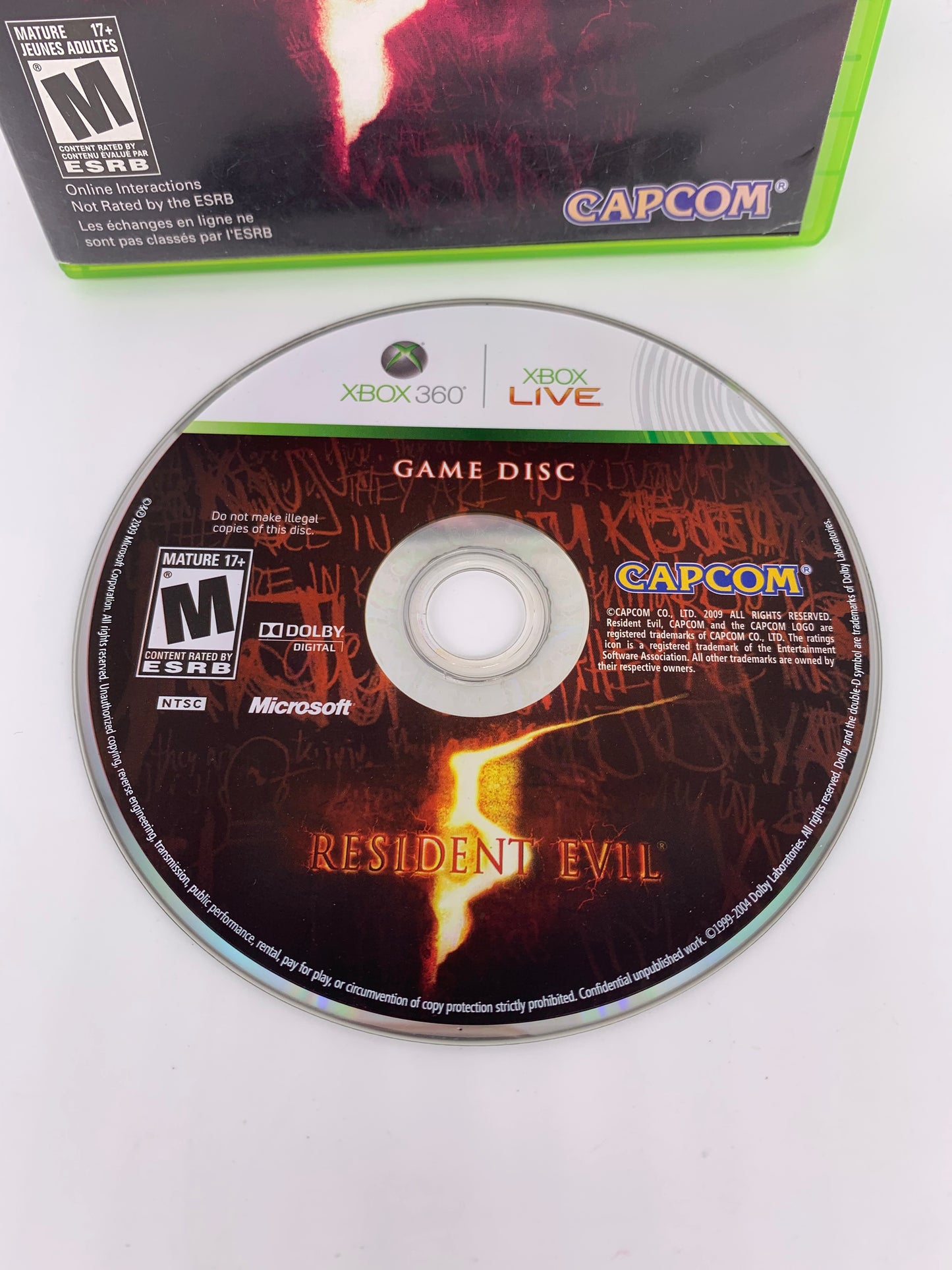 MiCROSOFT XBOX 360 | RESiDENT EViL 5