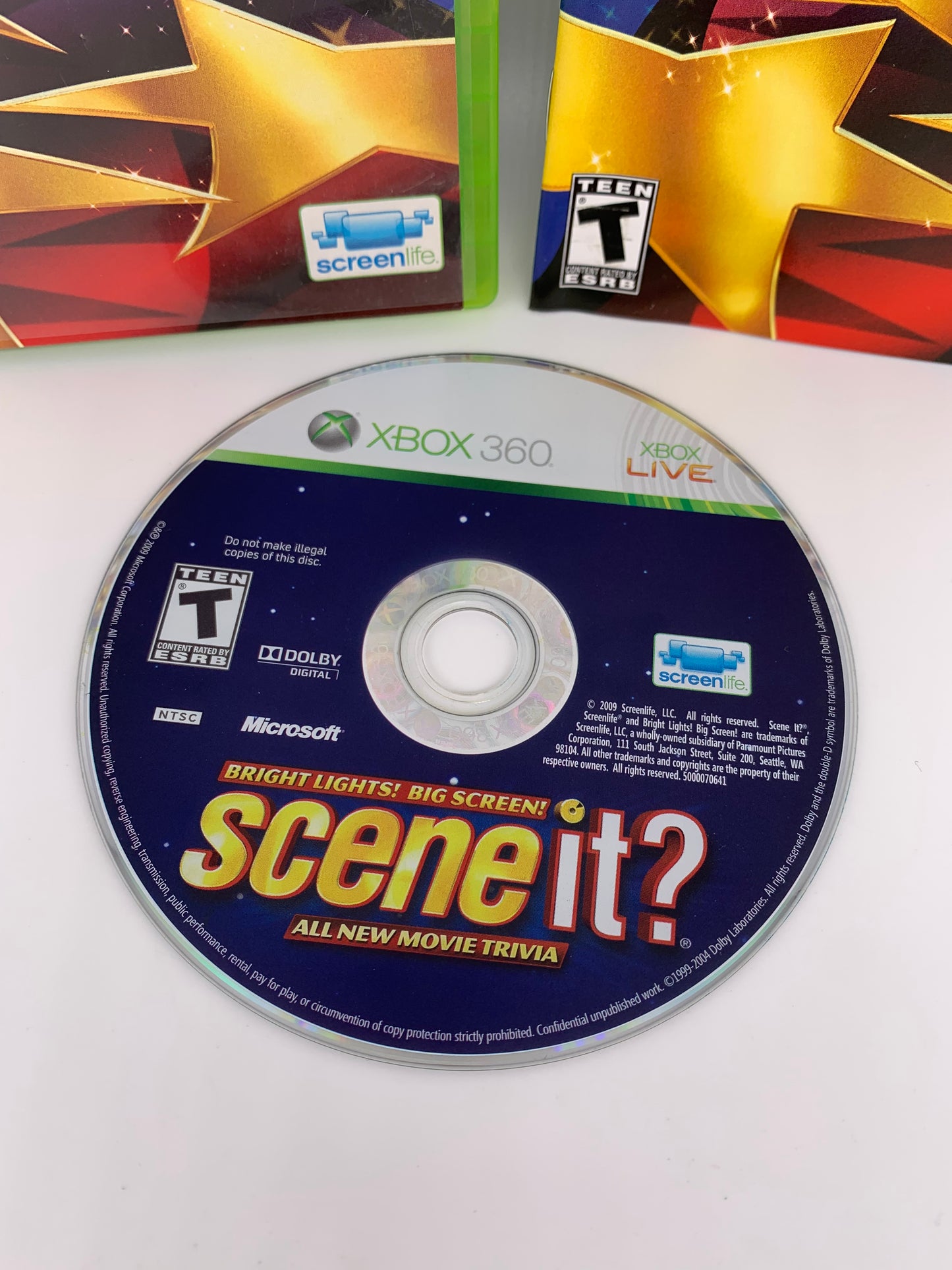 MiCROSOFT XBOX 360 | SCENE iT BRiGHT LiGHT BiG SCREEN ALL NEW MOViE CLiPS AND TRiViA