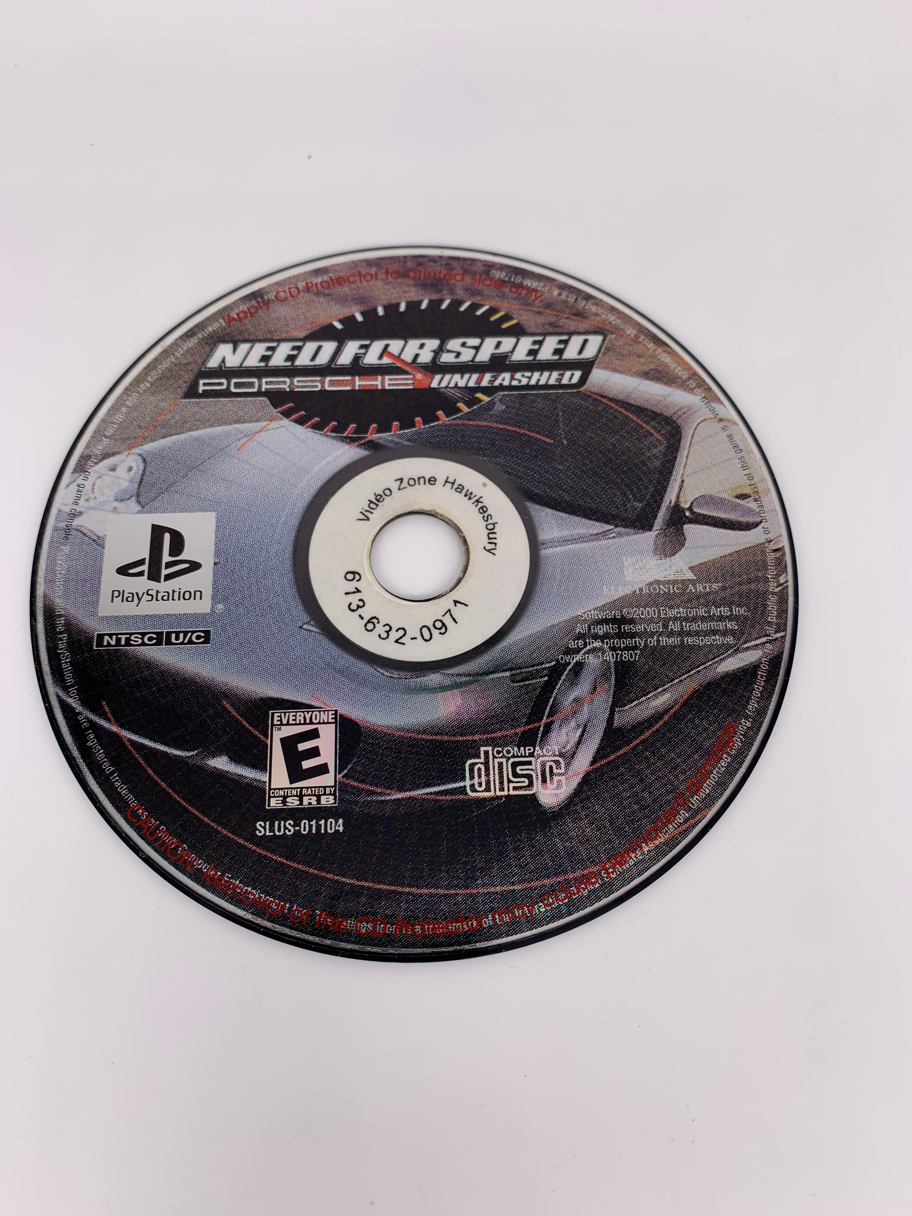 SONY PLAYSTATiON [PS1] NEED FOR SPEED PORSHE UNLEASHED – PiXEL-RETRO.COM