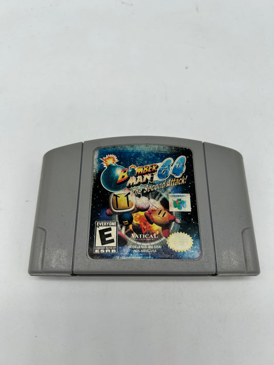 PiXEL-RETRO.COM : NINTENDO 64 (N64) GAME NTSC BOMBERMAN 64 THE SECOND ATTACK