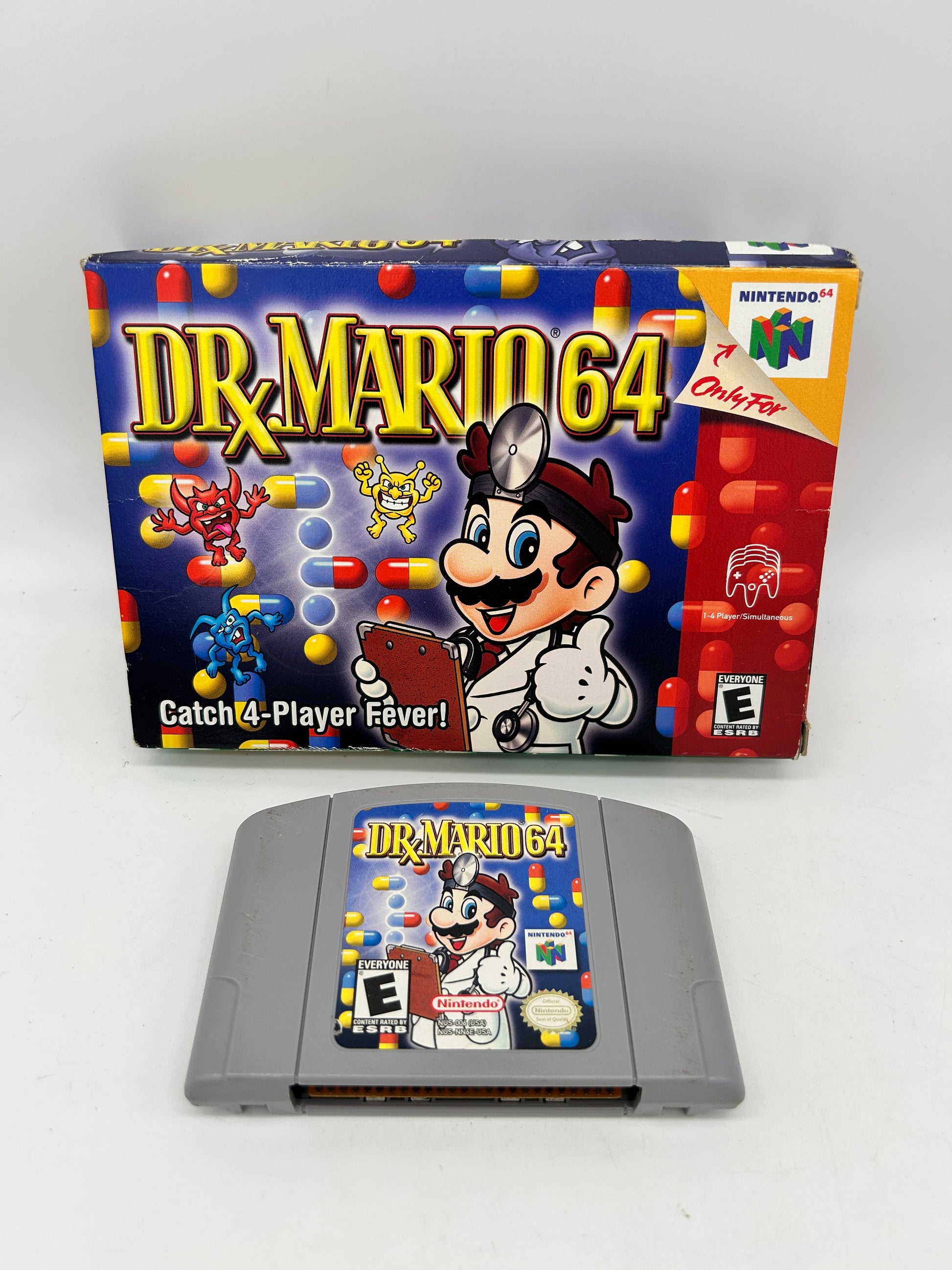 PiXEL-RETRO.COM : NINTENDO 64 (N64) GAME NTSC DR. MARIO 64