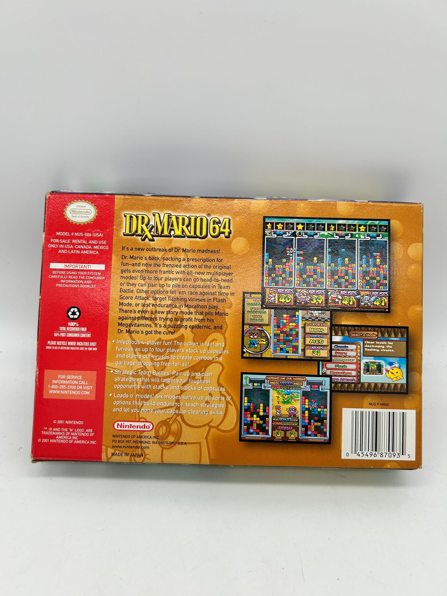 NINTENDO 64 [N64] | DR. MARIO 64