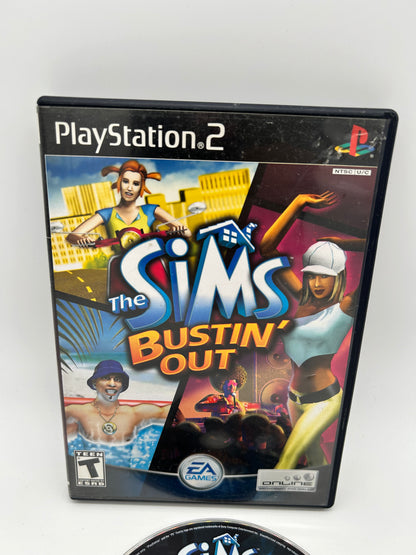 SONY PLAYSTATiON 2 [PS2] | THE SiMS BUSTiN OUT