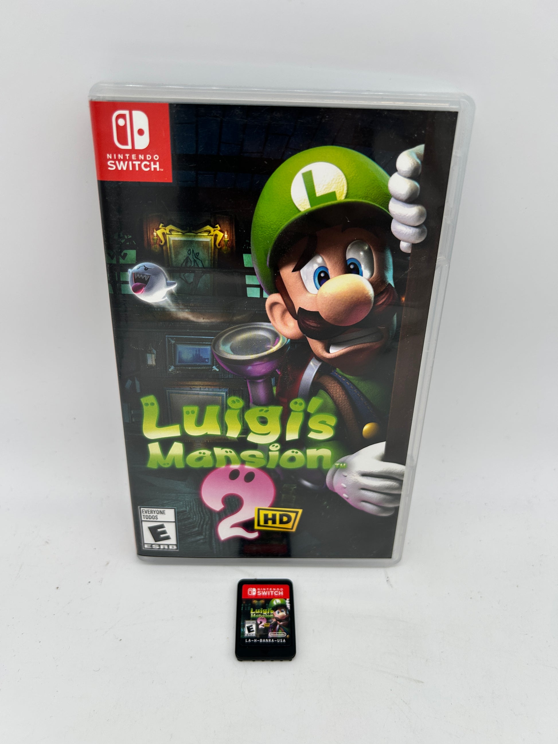 PiXEL-RETRO.COM : NINTENDO SWITCH NEW SEALED IN BOX COMPLETE MANUAL GAME NTSC LUIGI'S MANSION 2 HD