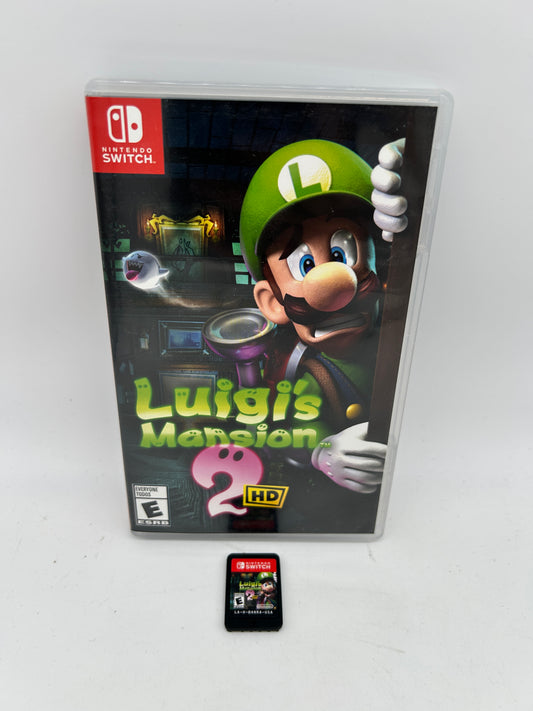PiXEL-RETRO.COM : NINTENDO SWITCH NEW SEALED IN BOX COMPLETE MANUAL GAME NTSC LUIGI'S MANSION 2 HD