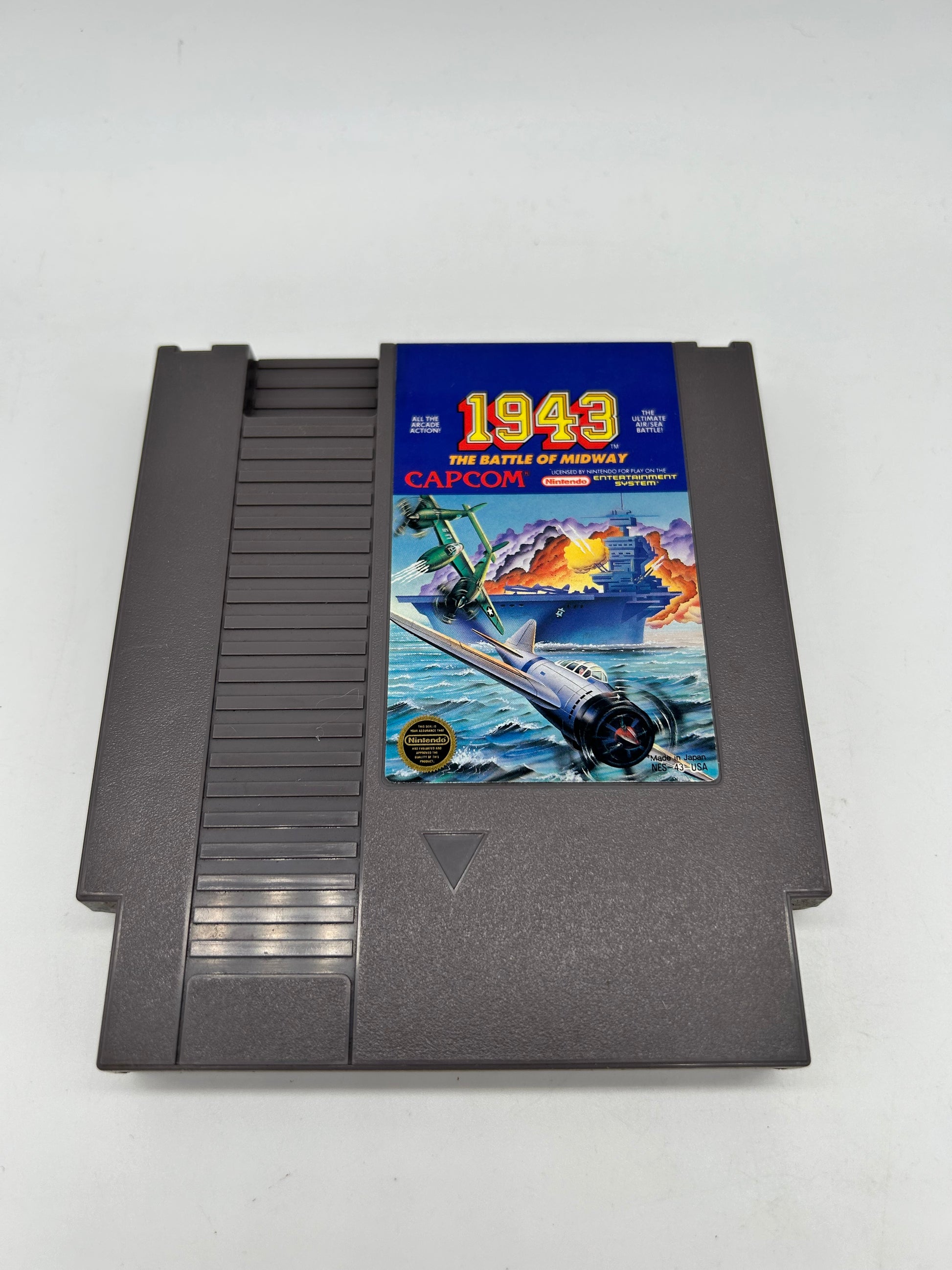 PiXEL-RETRO.COM : NINTENDO ENTERTAiNMENT SYSTEM (NES) GAME NTSC 1943 THE BATTLE OF MIDWAY