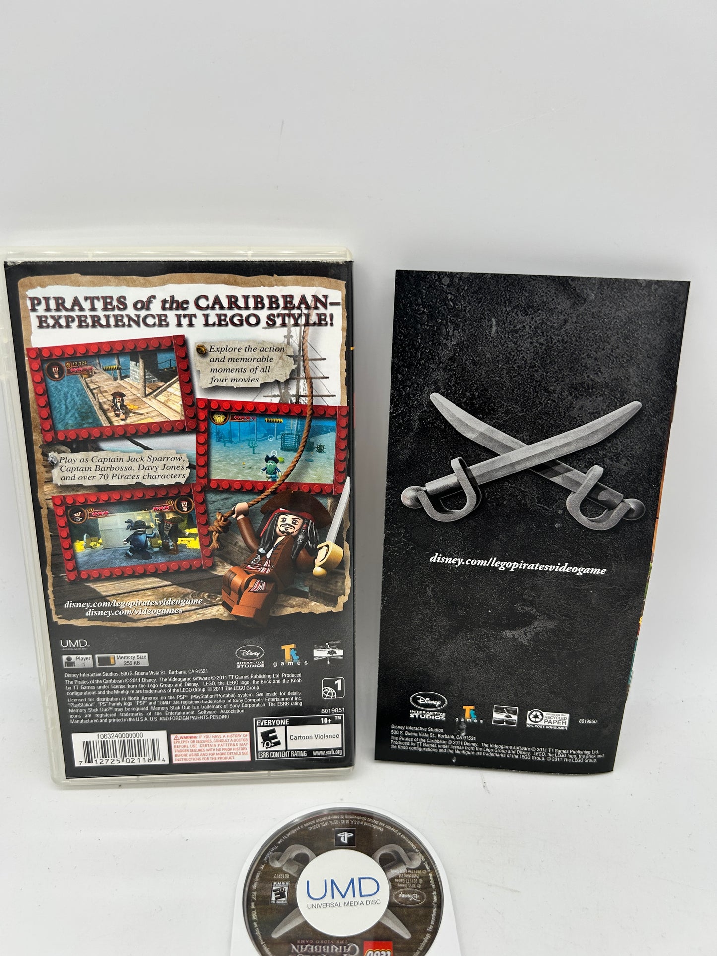 SONY PLAYSTATION PORTABLE [PSP] | LEGO PIRATES OF THE CARIBBEAN THE VIDEO GAME