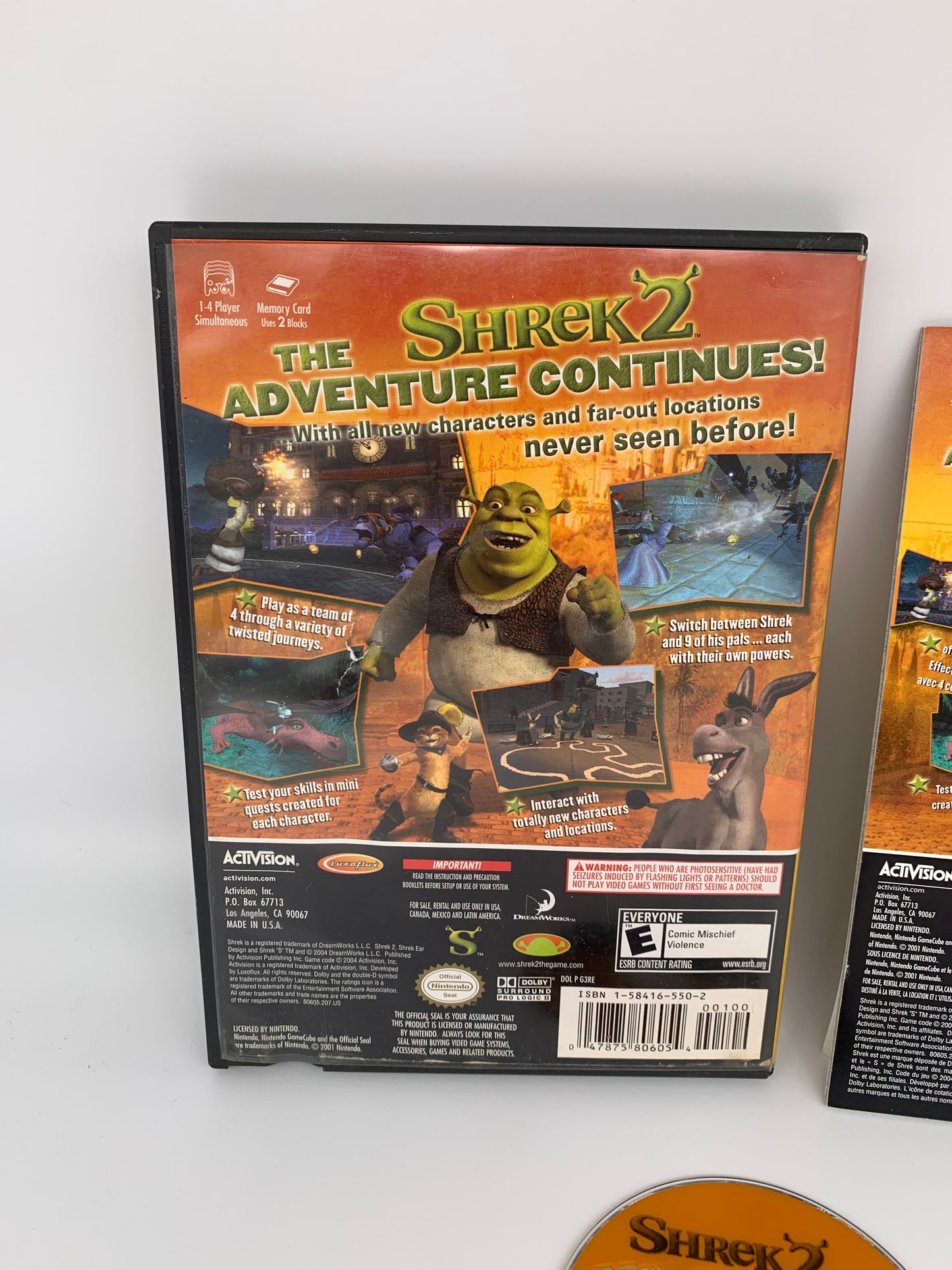 NiNTENDO GAMECUBE [NGC] | SHREK 2