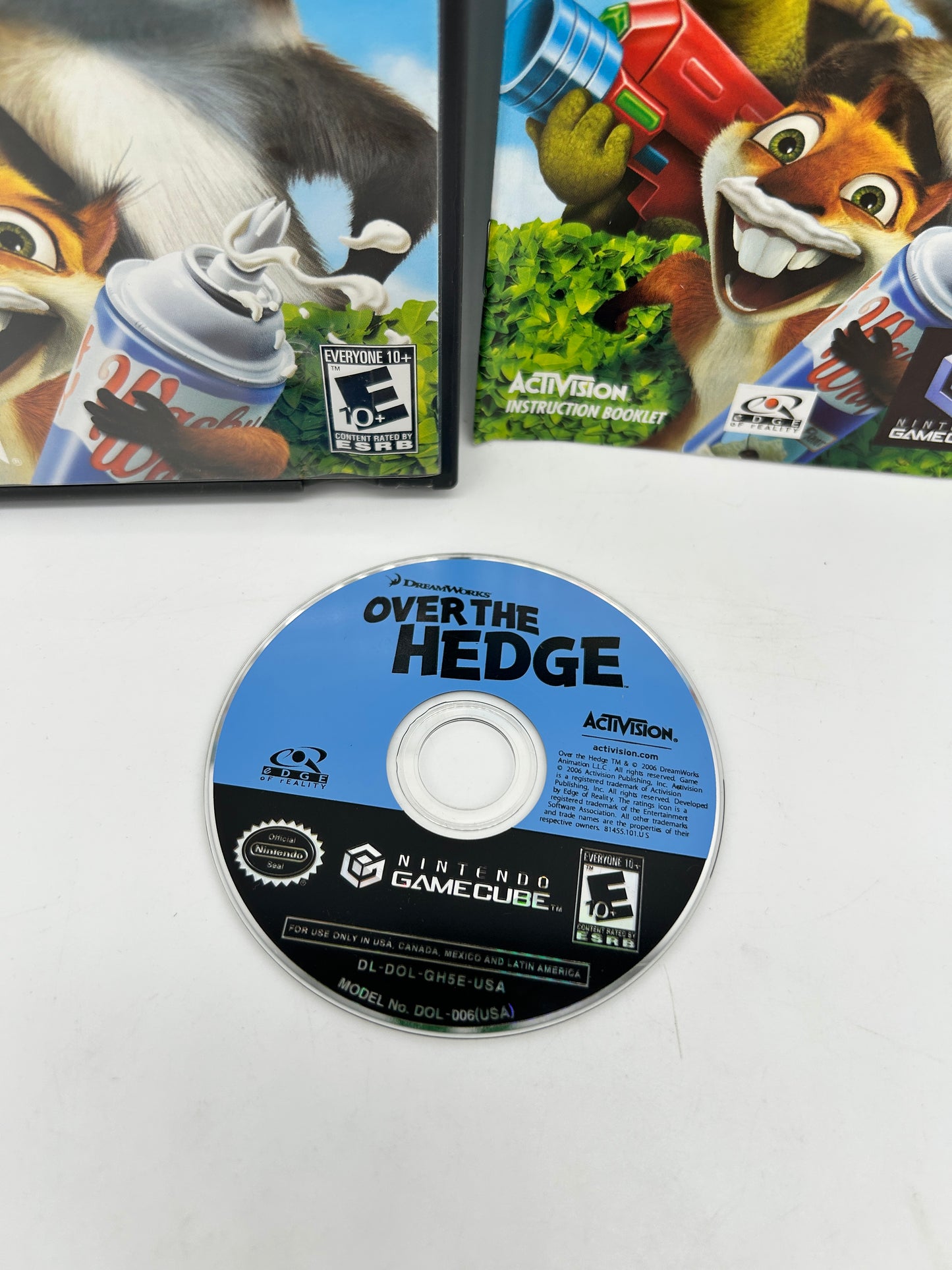 NiNTENDO GAMECUBE [NGC] | OVER THE EDGE