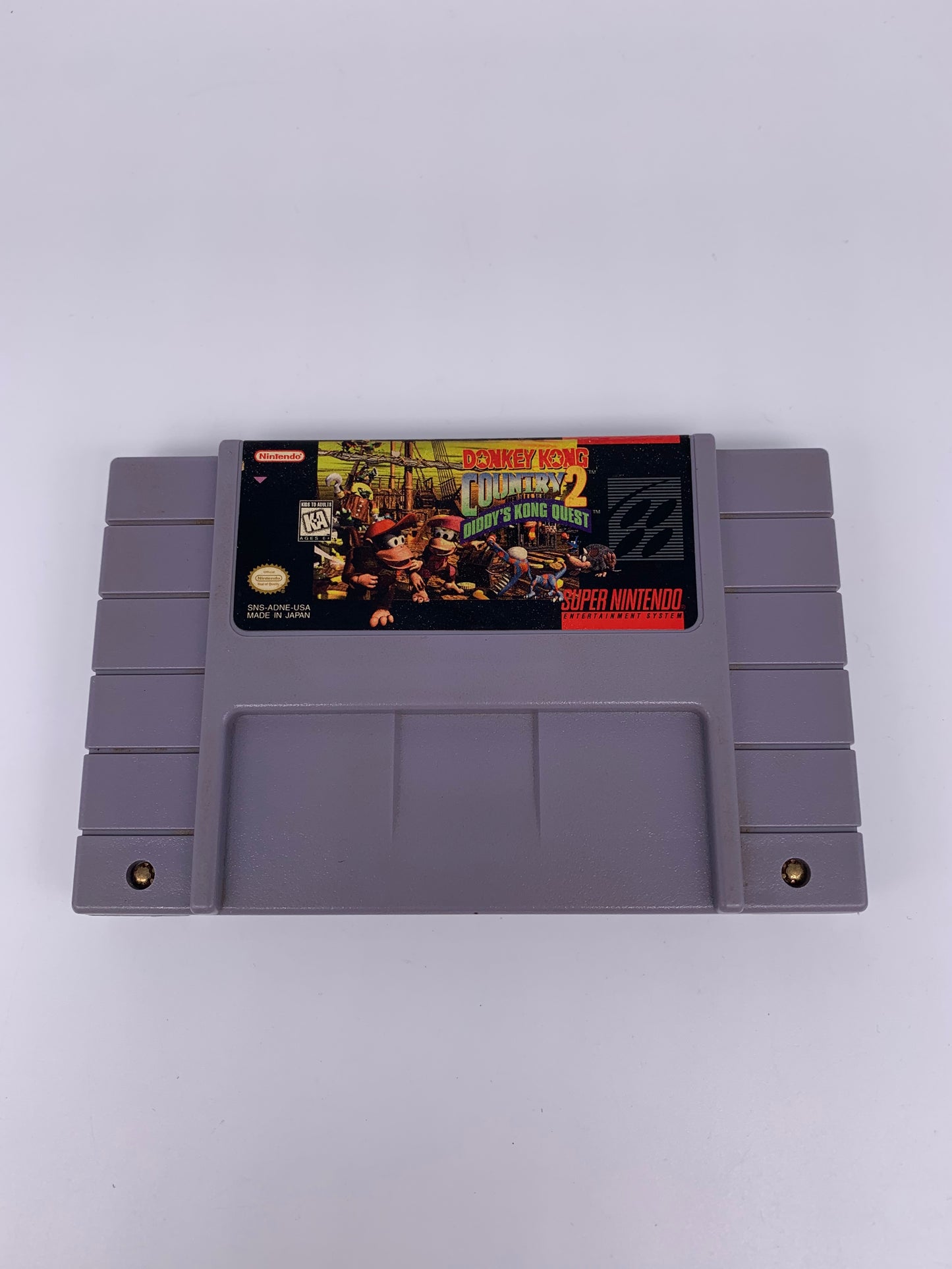 PiXEL-RETRO.COM : SUPER NINTENDO SNES DONKEY KONG COUNTRY 2 DIDDYS KONG QUEST GAME NTSC